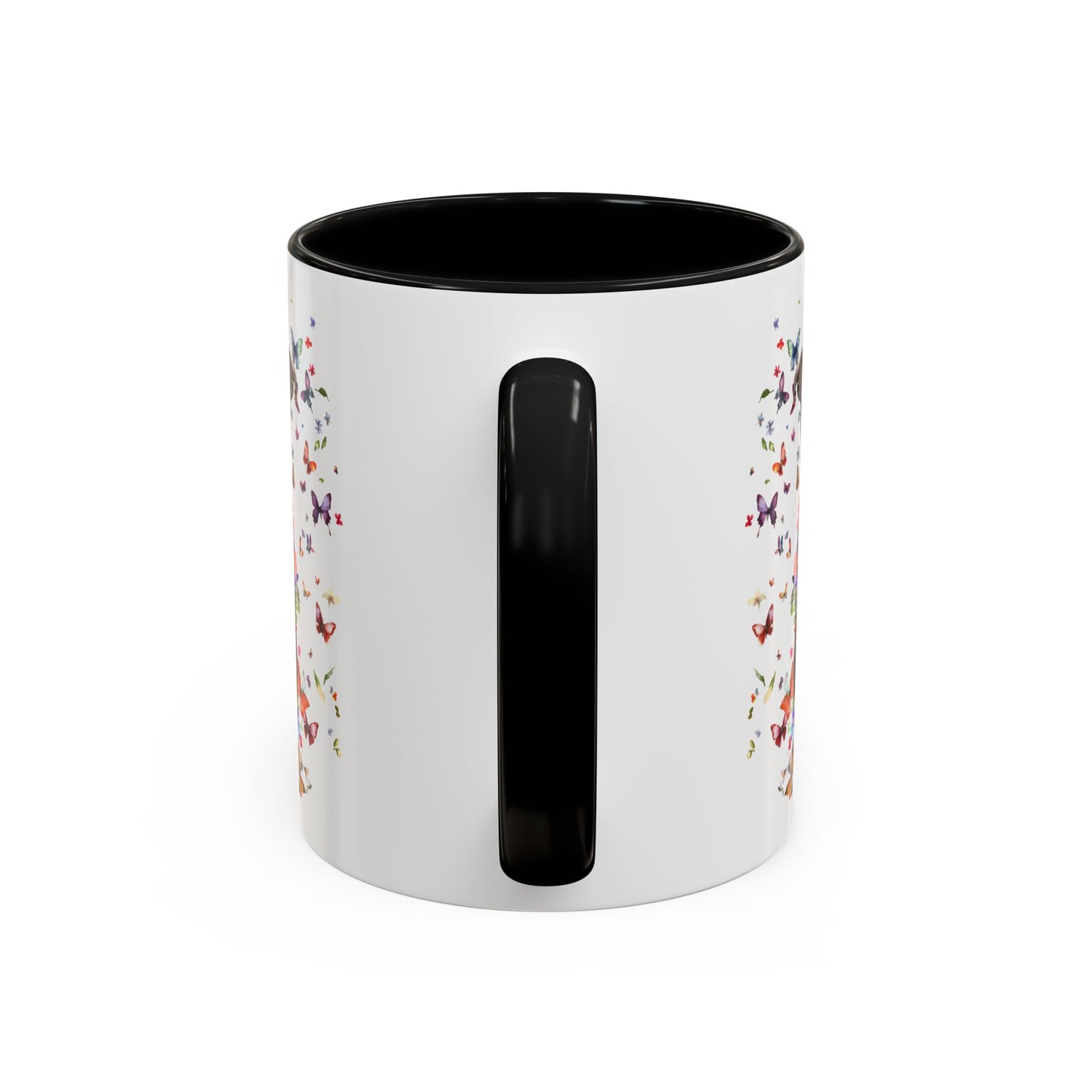 Box Terrier Personalized Colorful Accent Mugs, 11oz