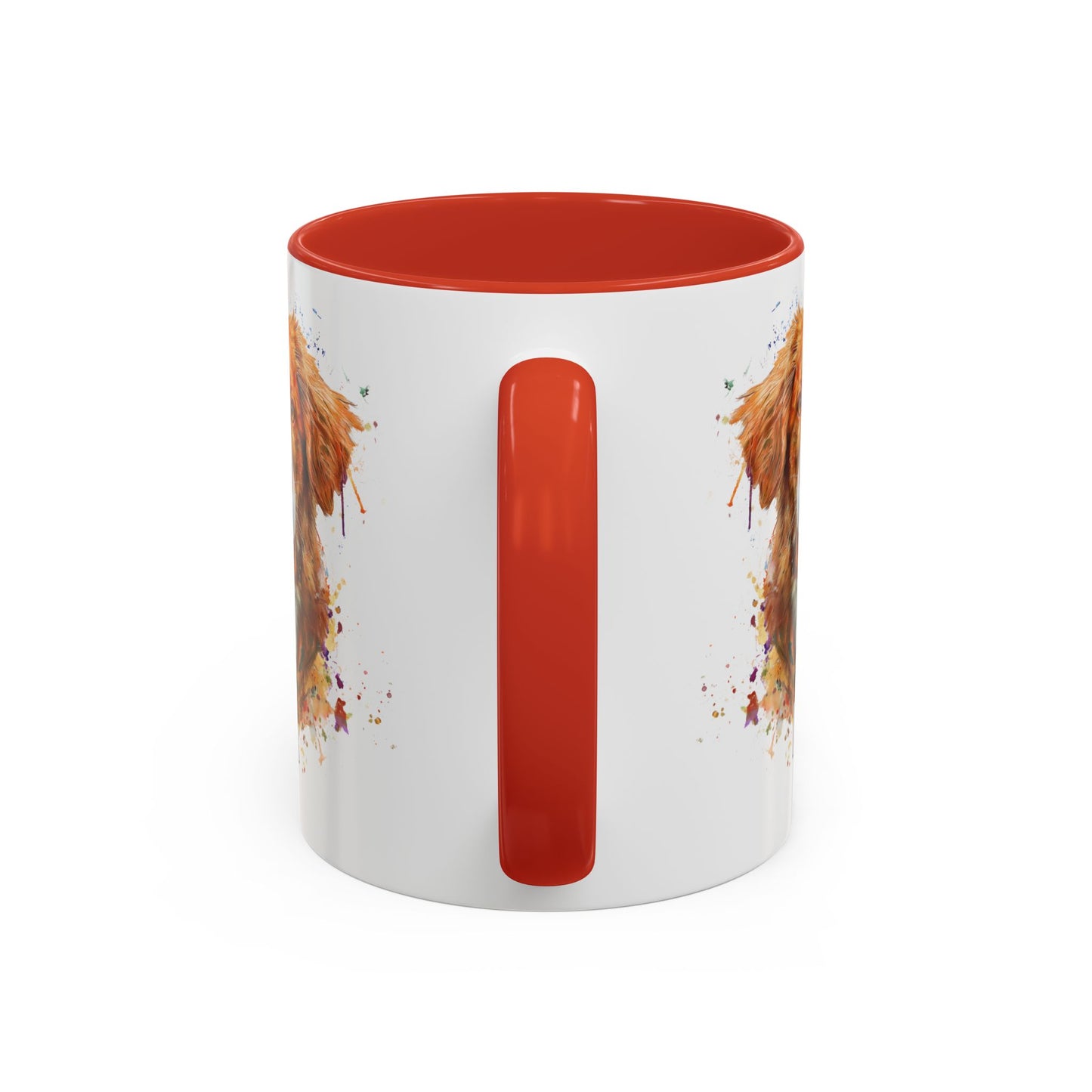 Nova Scotia Duck Tolling Retriever Colourful Personalized Accent Mugs, 11oz