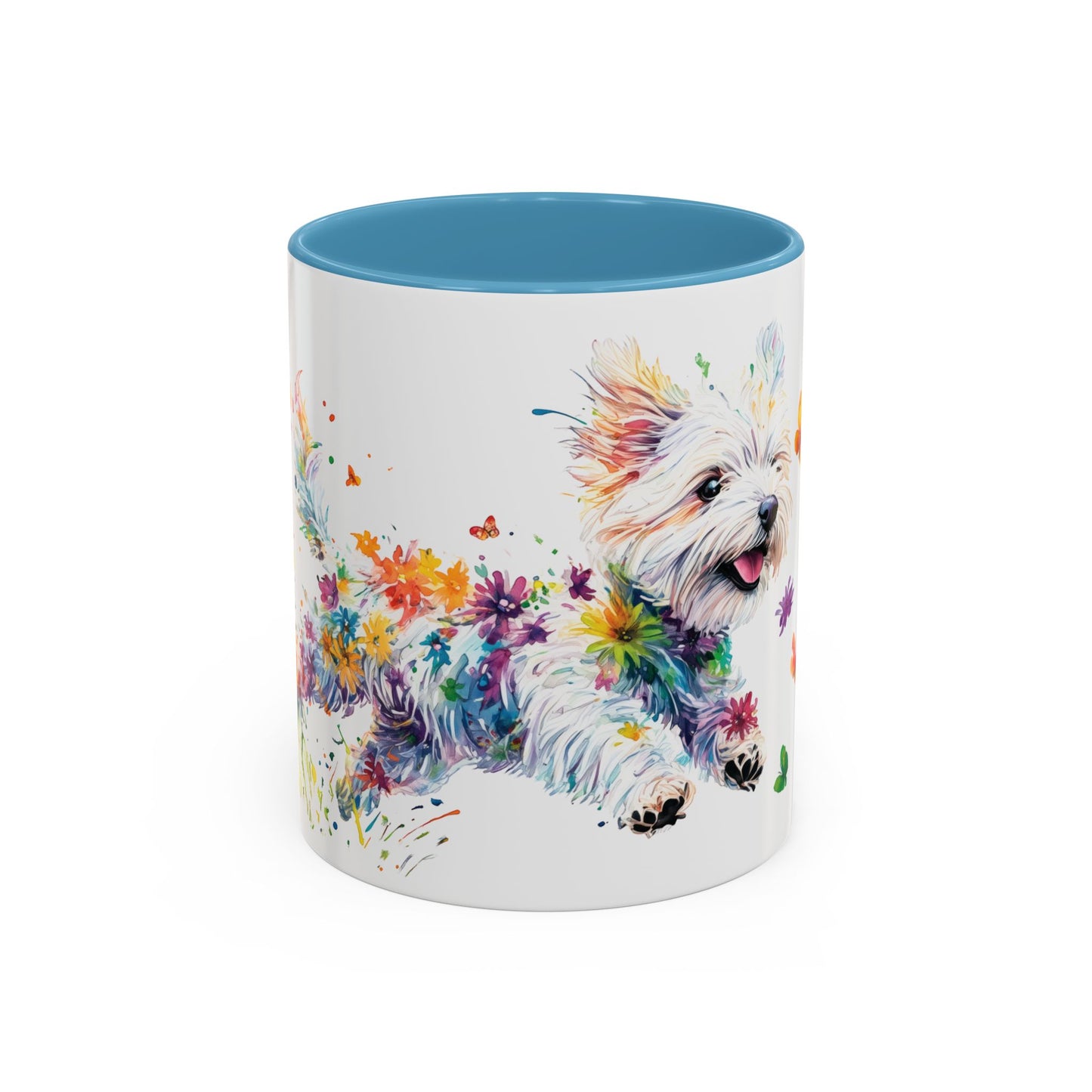 West Highland Terrier Personalized Accent Mugs, 11oz