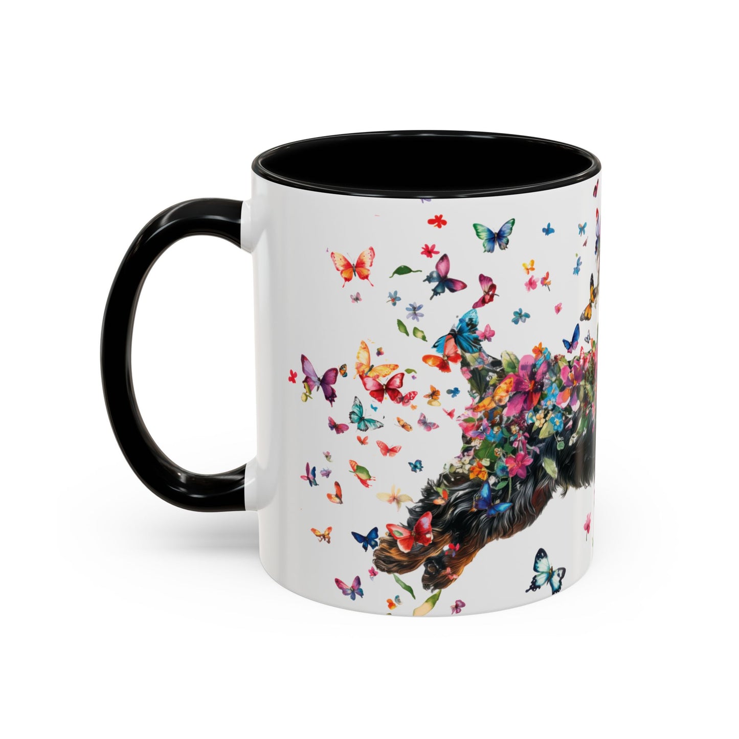English Cocker Spaniel #3 Personalized Accent Mugs, 11oz