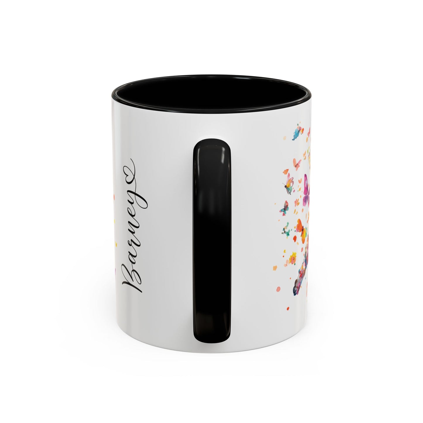 Pug Personalized Accent Mugs, 11oz