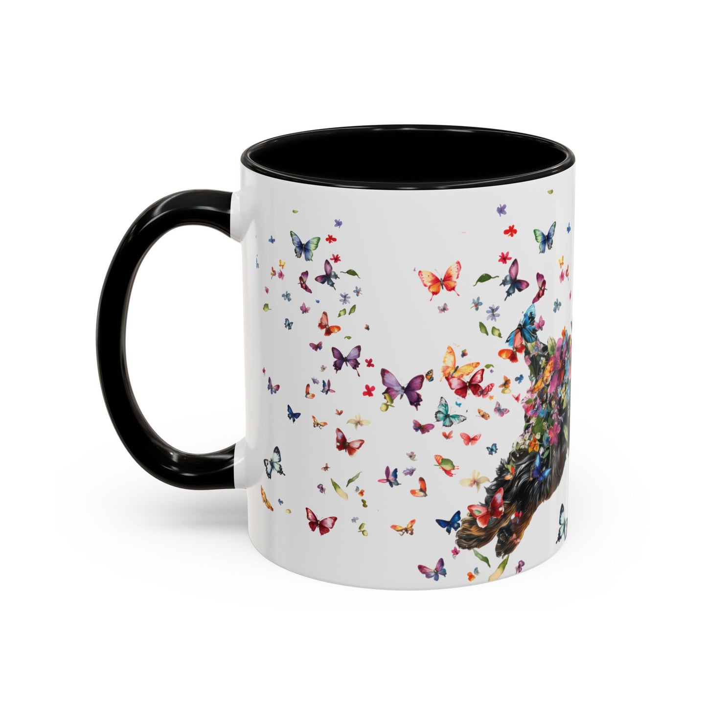 English Cocker Spaniel #4 Personalized Accent Mugs, 11oz