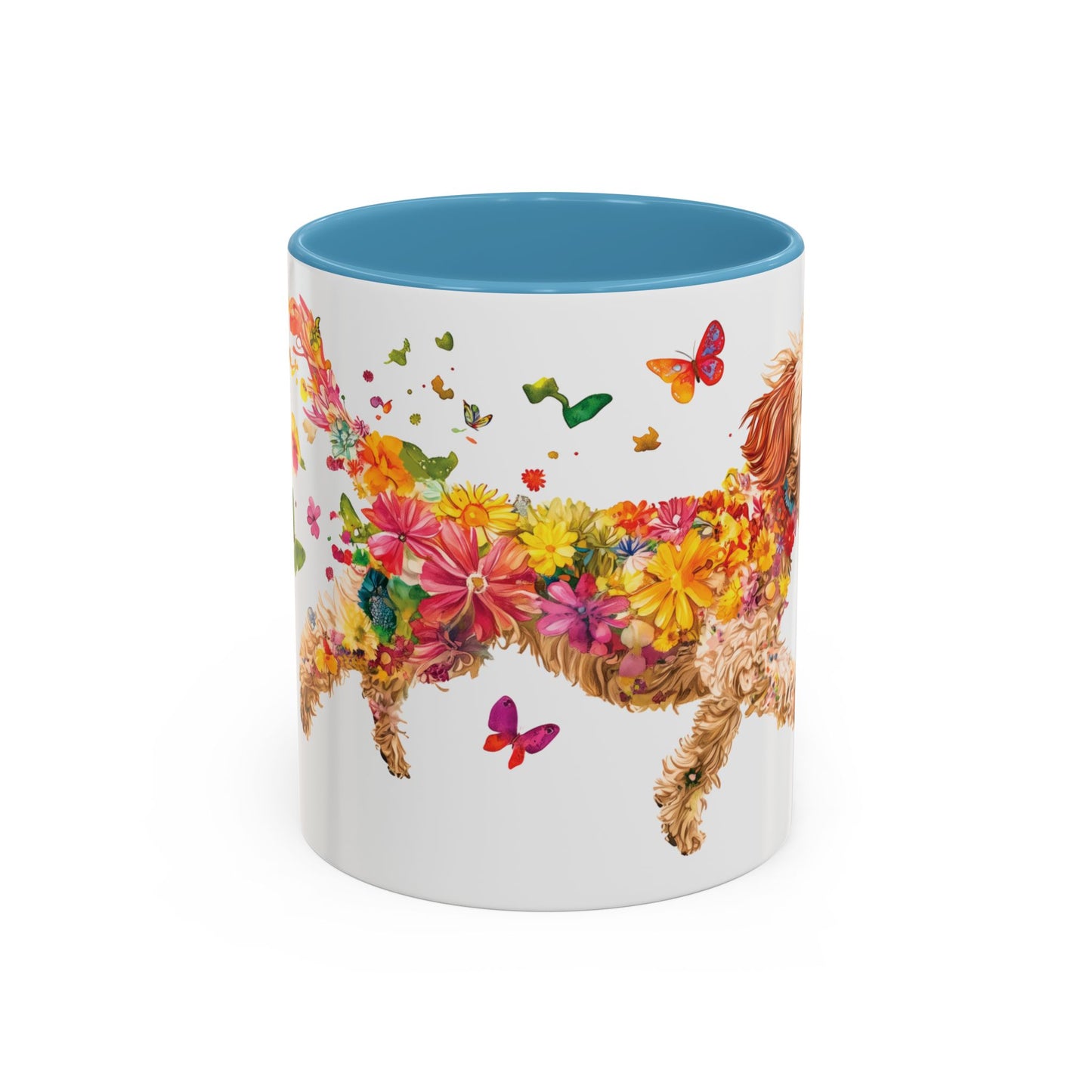 Cavoodle/Cavapoo Personalized Accent Mugs, 11oz