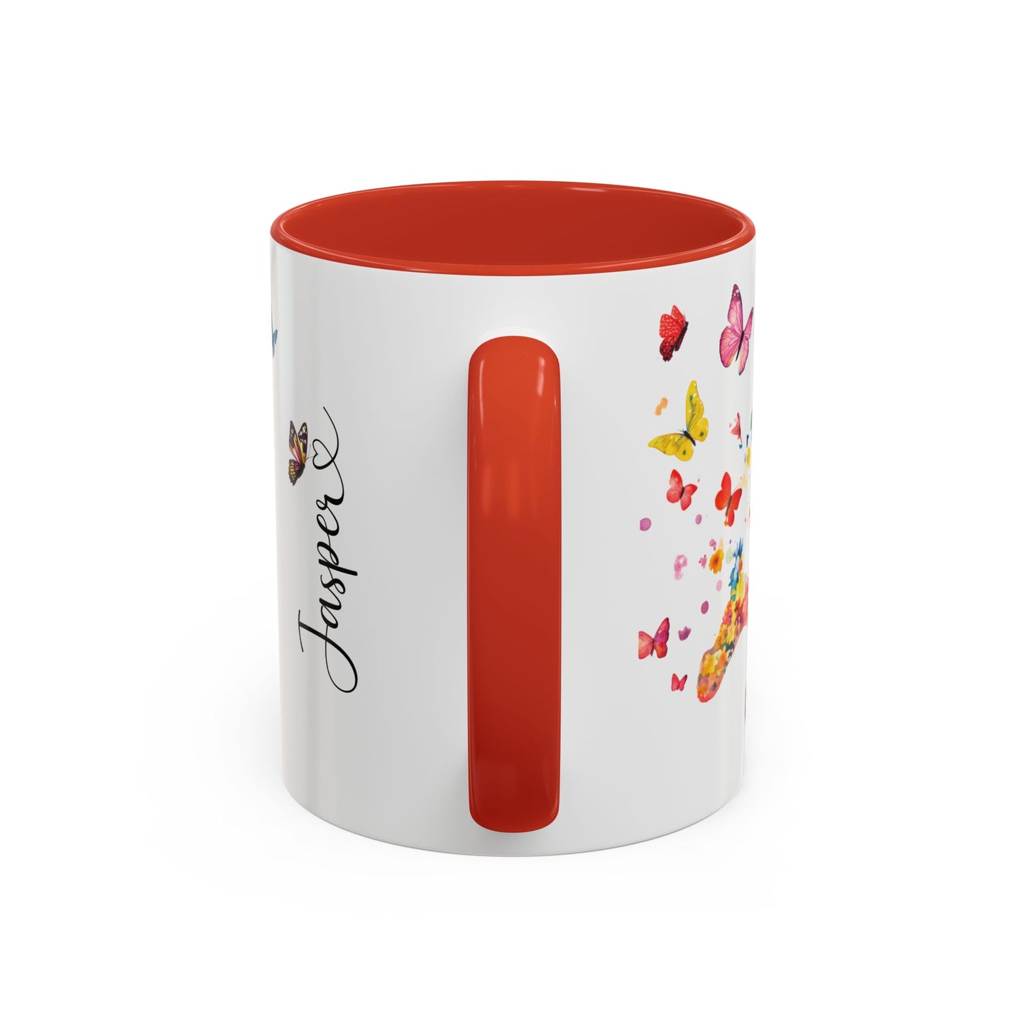British/English Bulldog Personalized Accent Mugs, 11oz