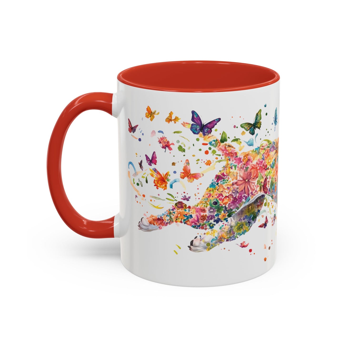 American Bulldog Personalized Accent Mugs, 11oz