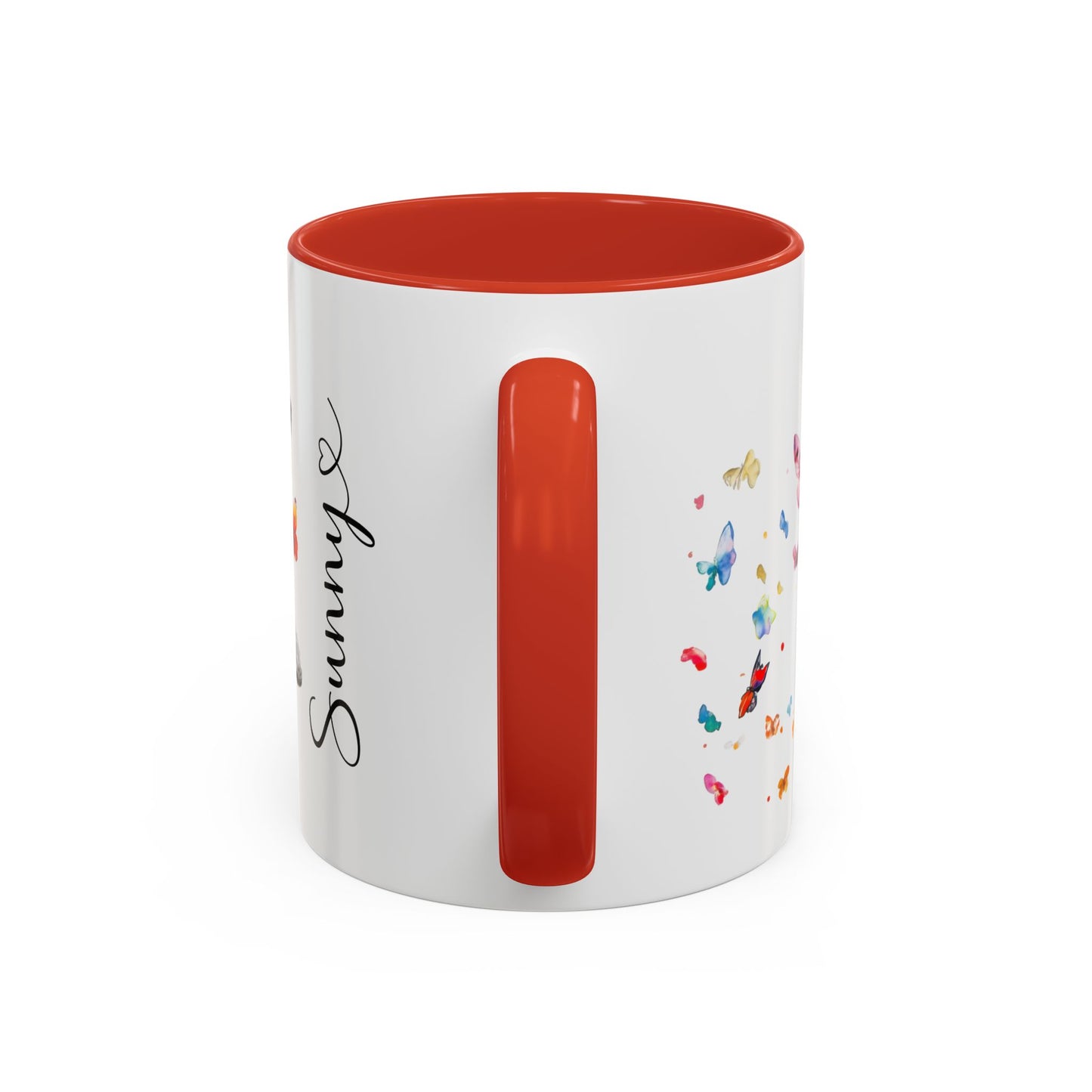 Poodle, Silver Personalized Accent Mugs, 11oz