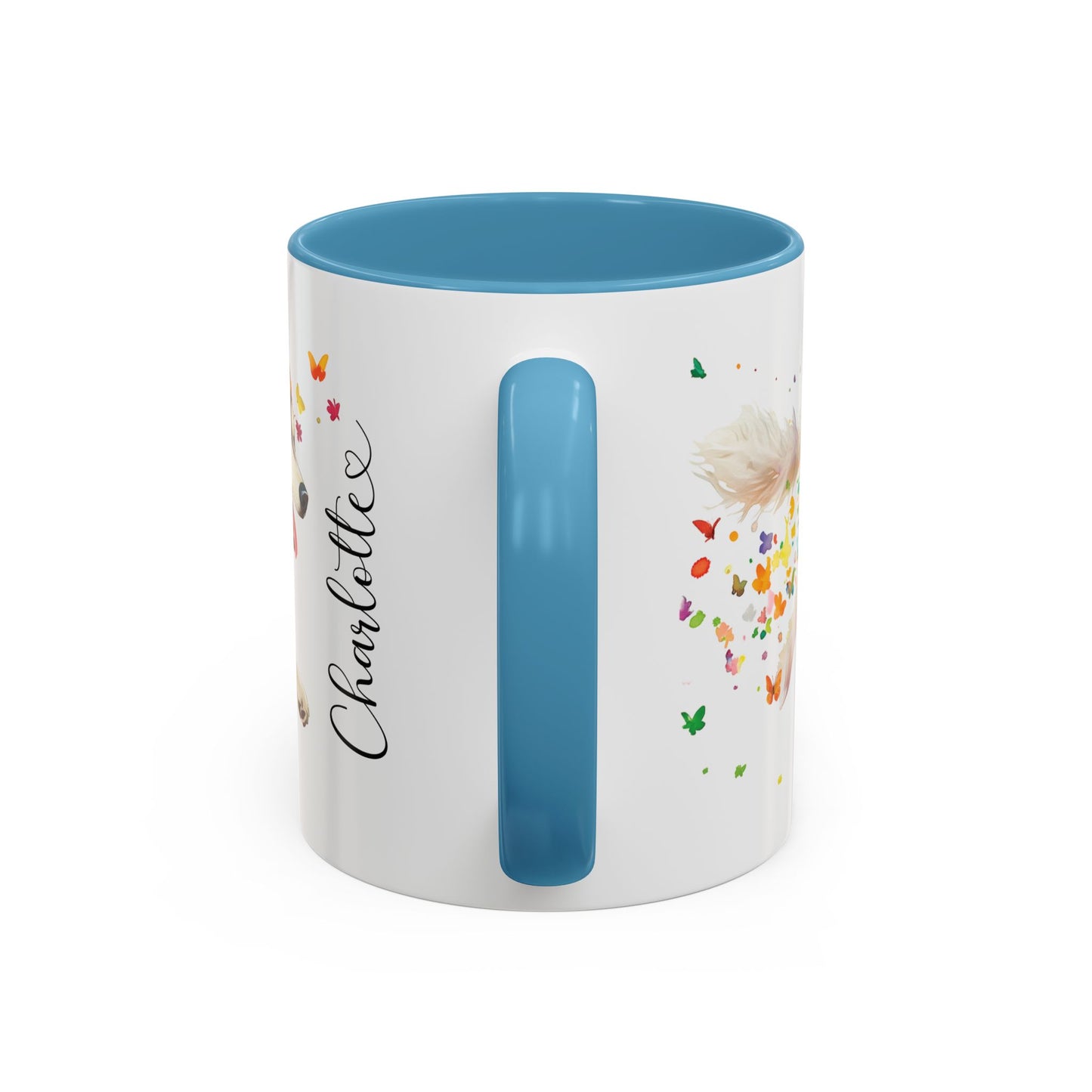 Malamute Personalized Accent Mugs, 11oz