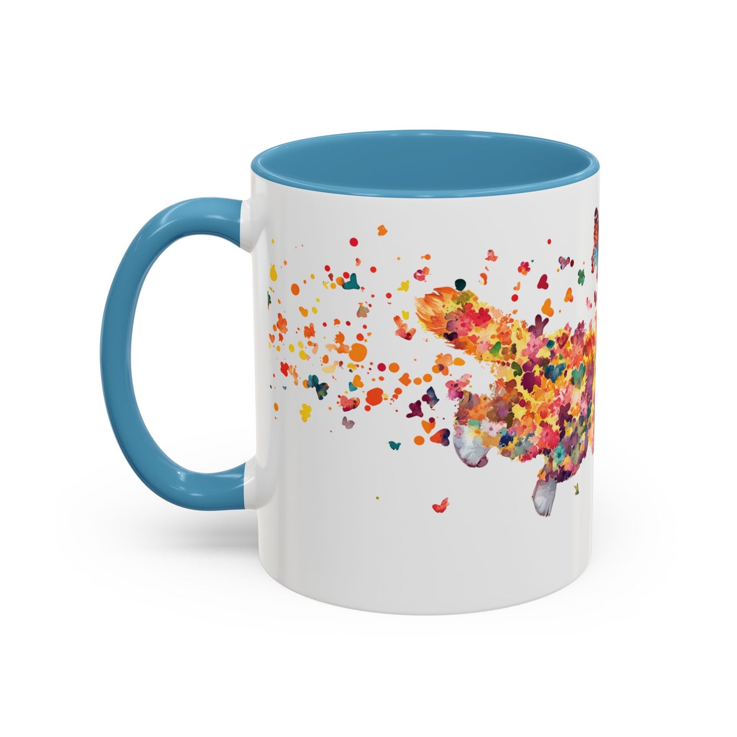 Corgi Personalized Accent Mugs, 11oz
