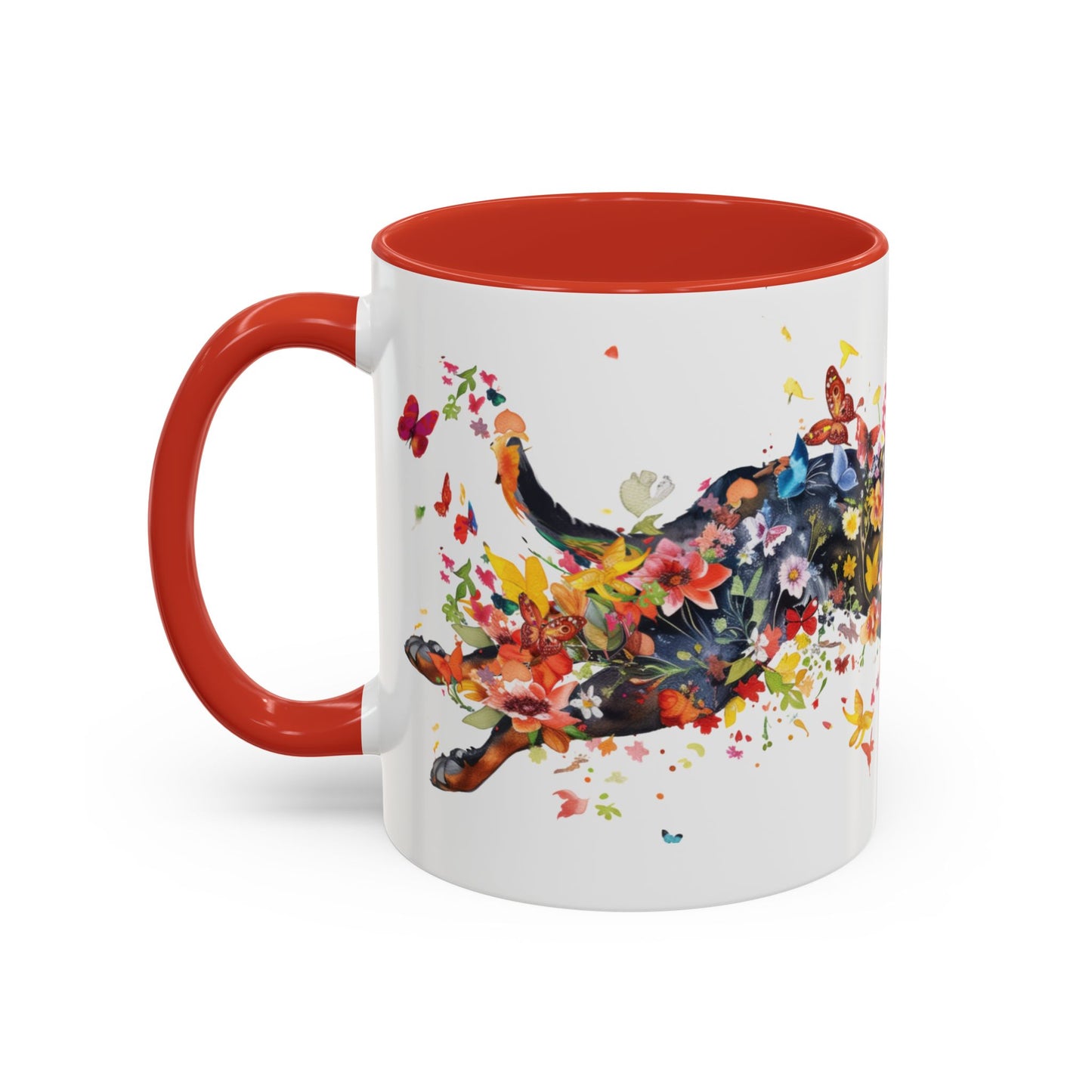 Beauceron Personalized Accent Mugs, 11oz