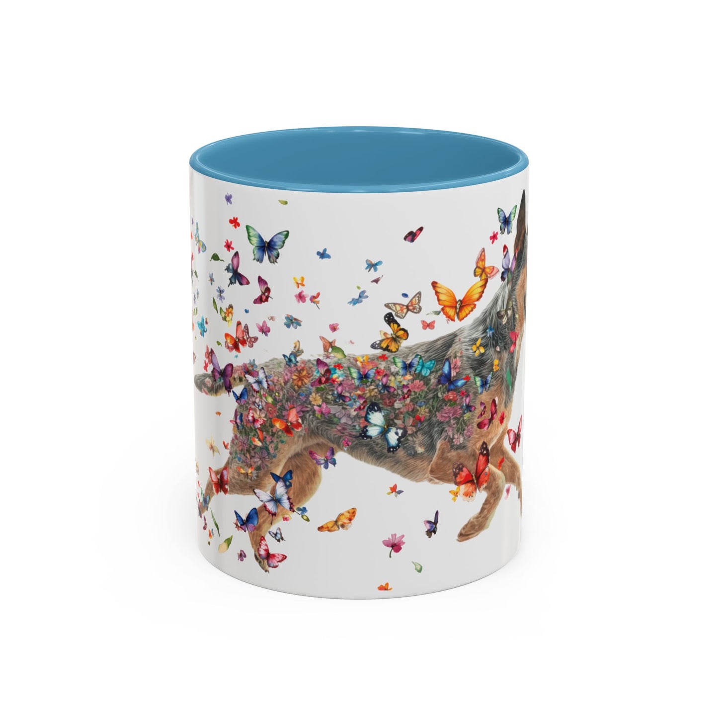 Blue Heeler Personalized Accent Mugs, 11oz