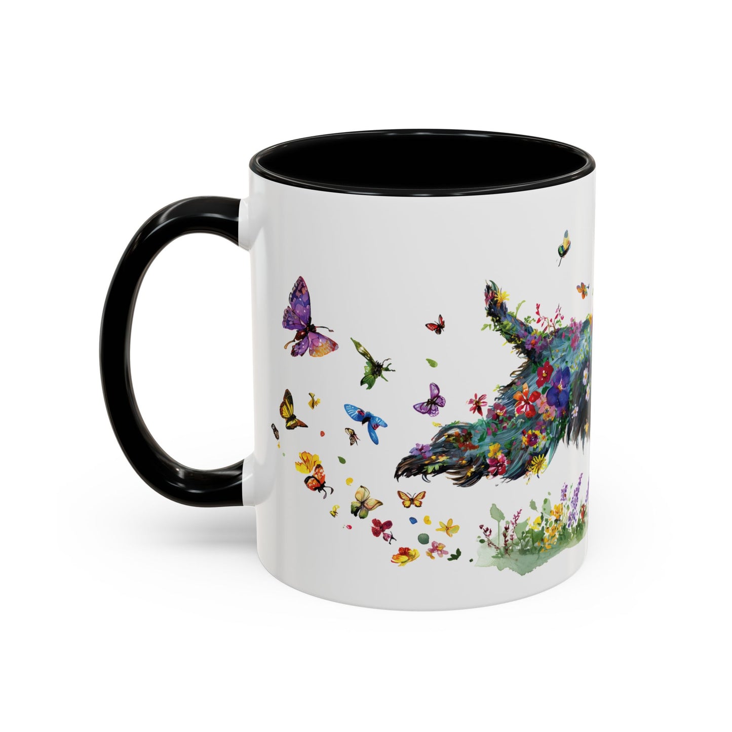 Scottish Terrier #2 Retriever Personalized Accent Mugs, 11oz