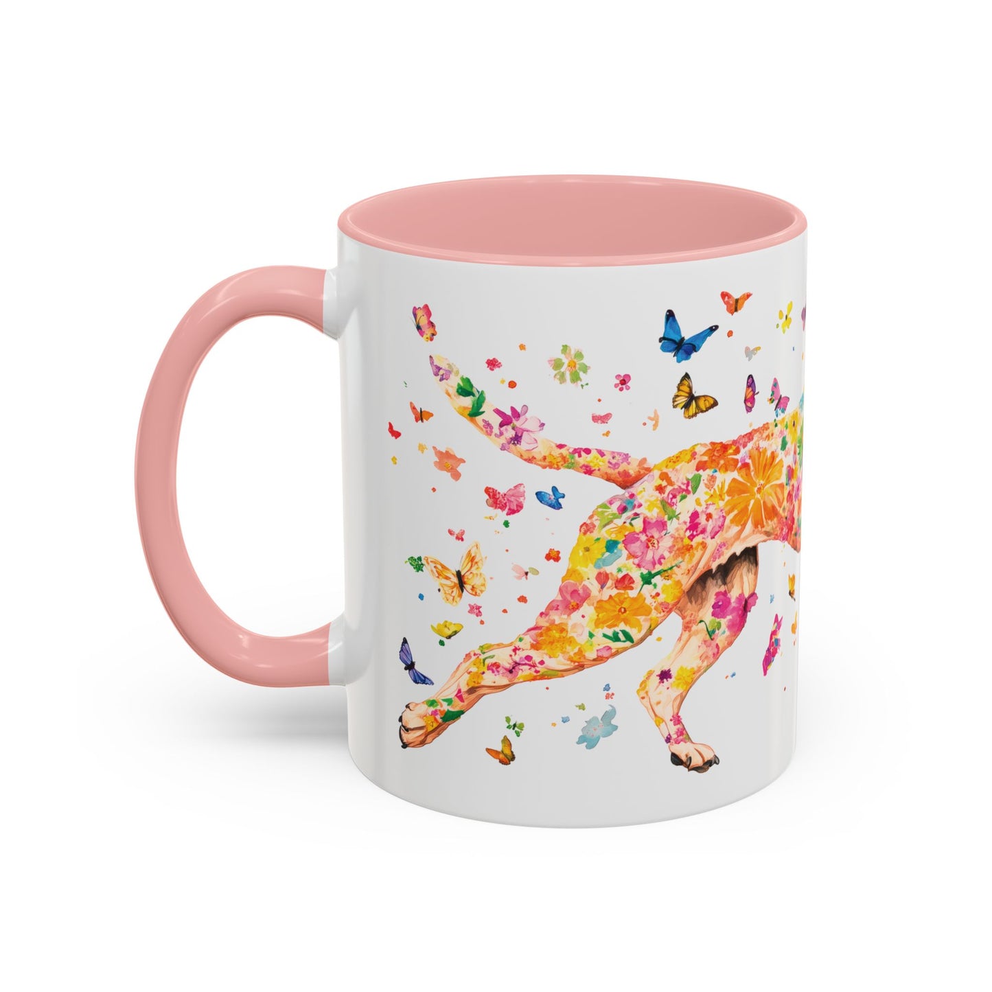 Black Mouth Cur Personalized Accent Mugs, 11oz