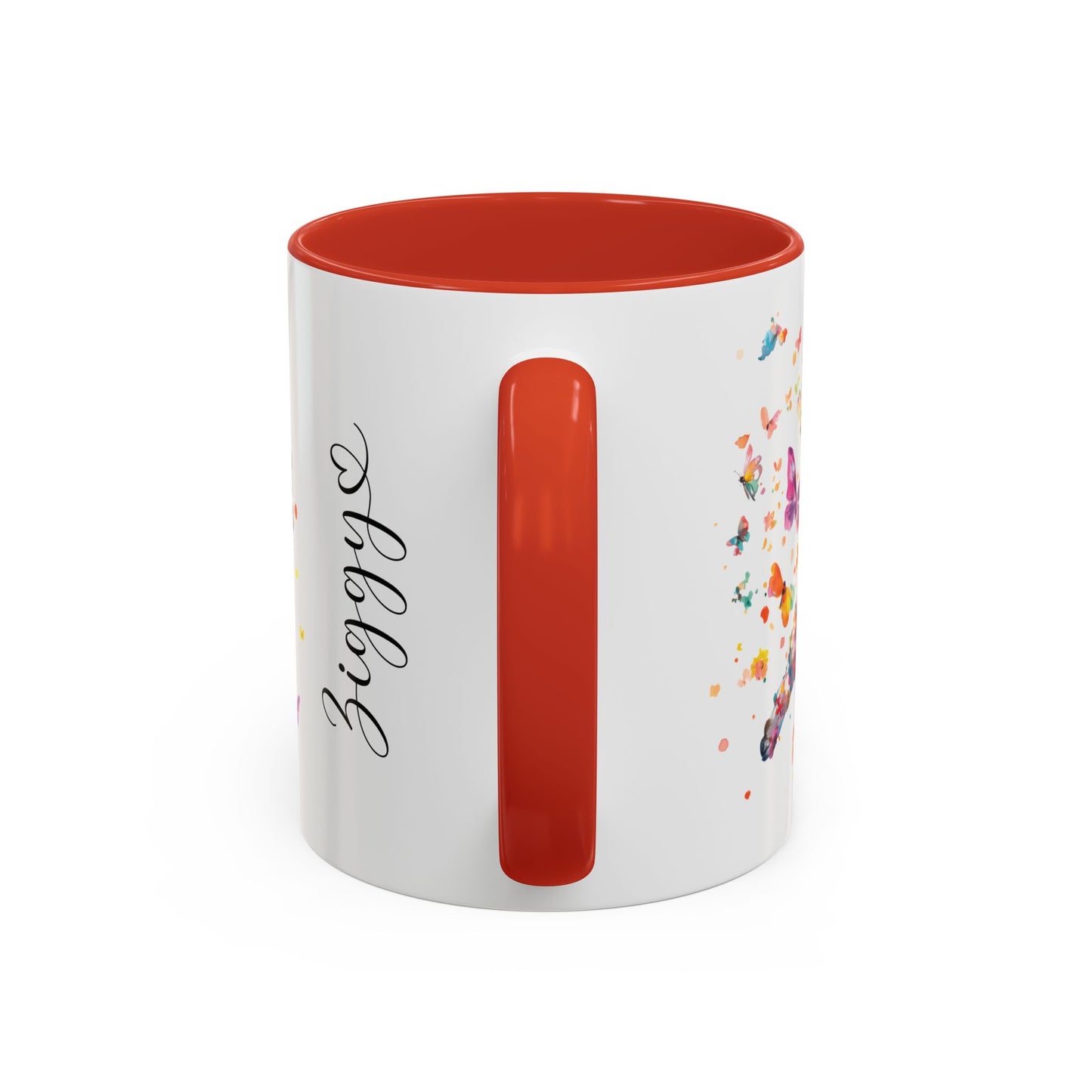 Pug Personalized Accent Mugs, 11oz