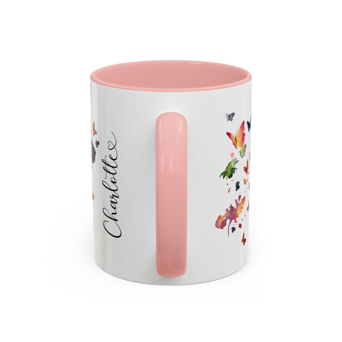 Scottish Terrier Personalized Accent Mugs, 11oz