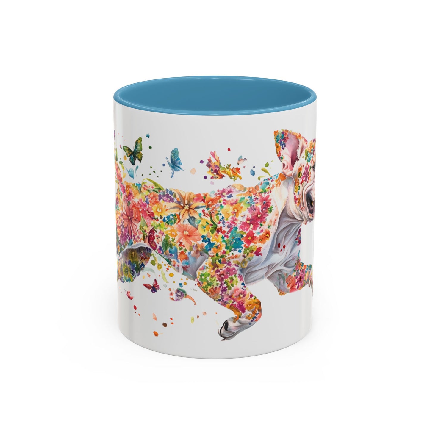 American Bulldog Personalized Accent Mugs, 11oz