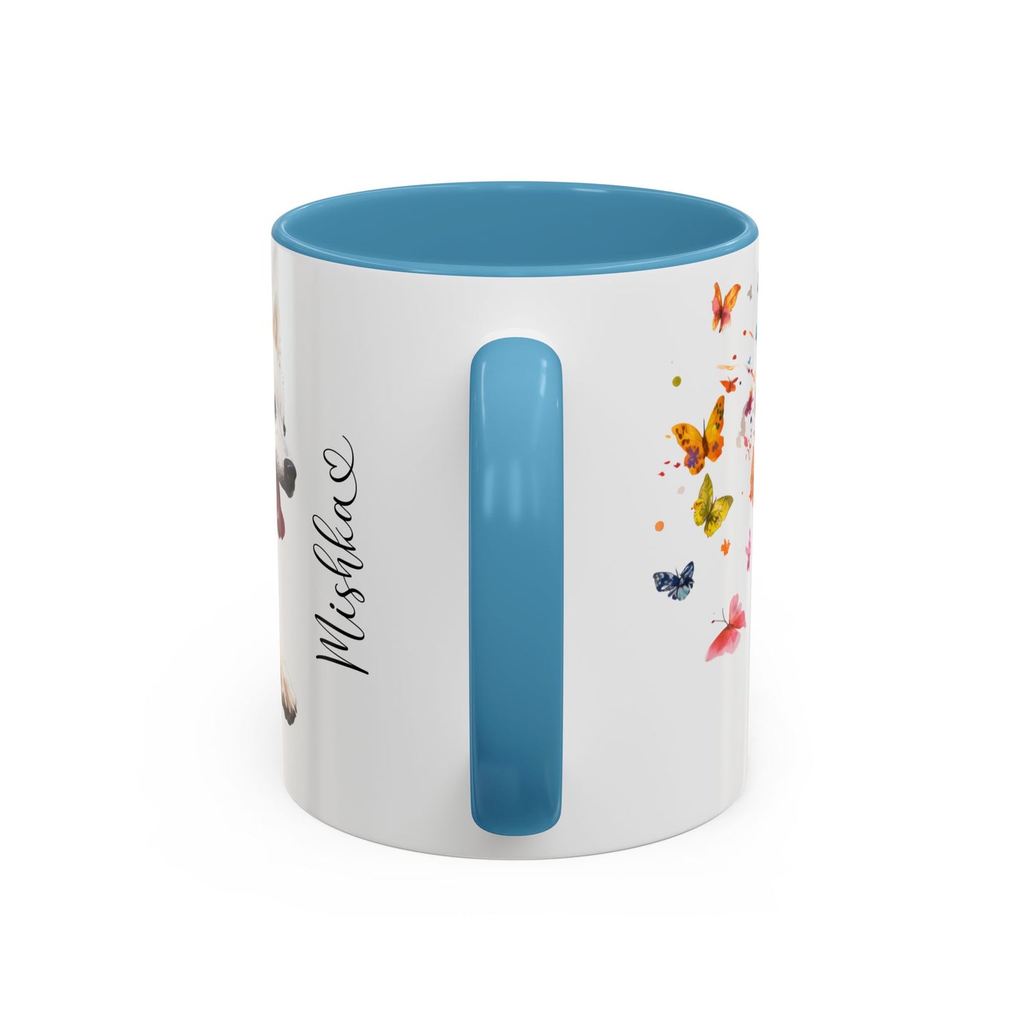 Samoyed Colorful Accent Mugs, 11oz