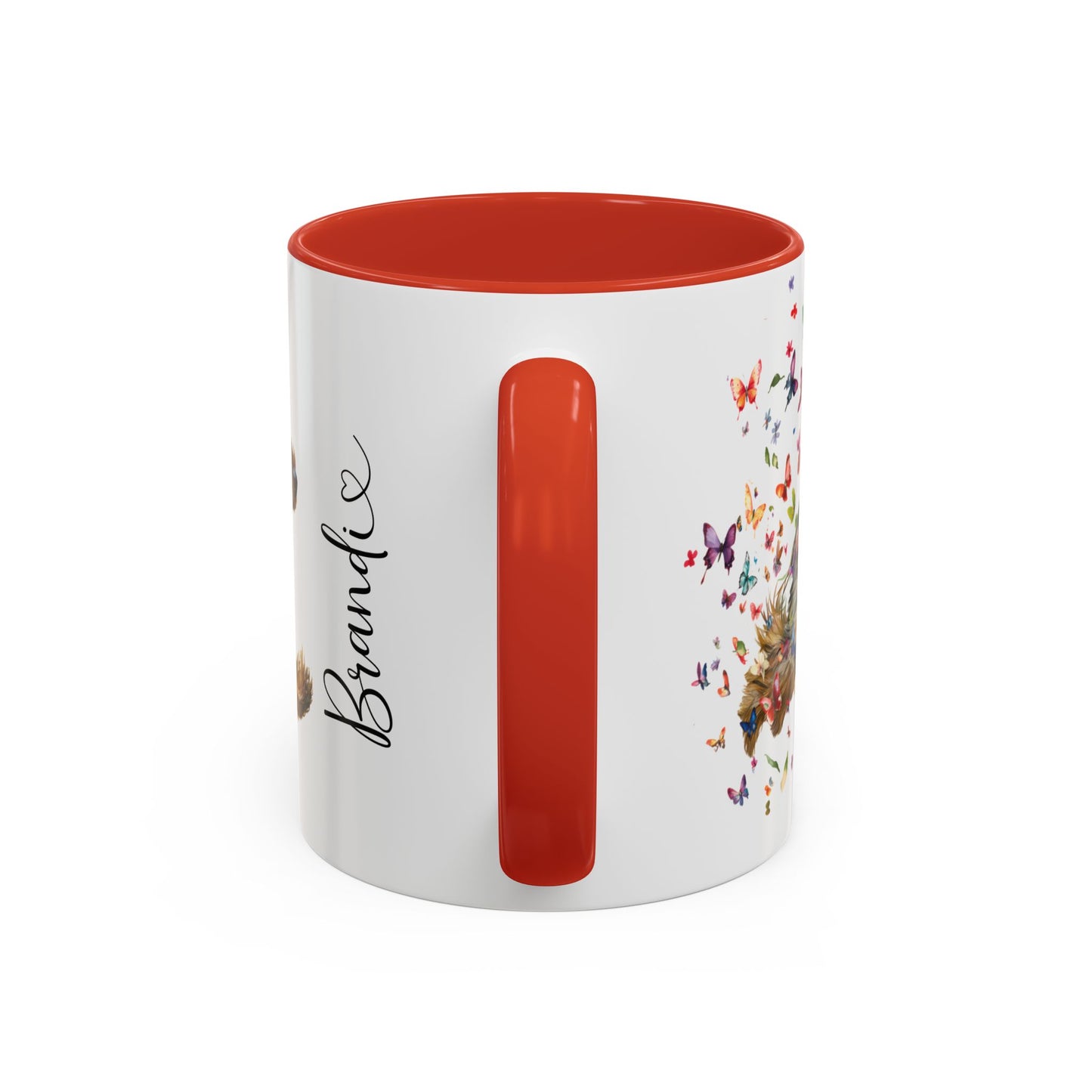 Silky Terrier Personalized Accent Mugs, 11oz