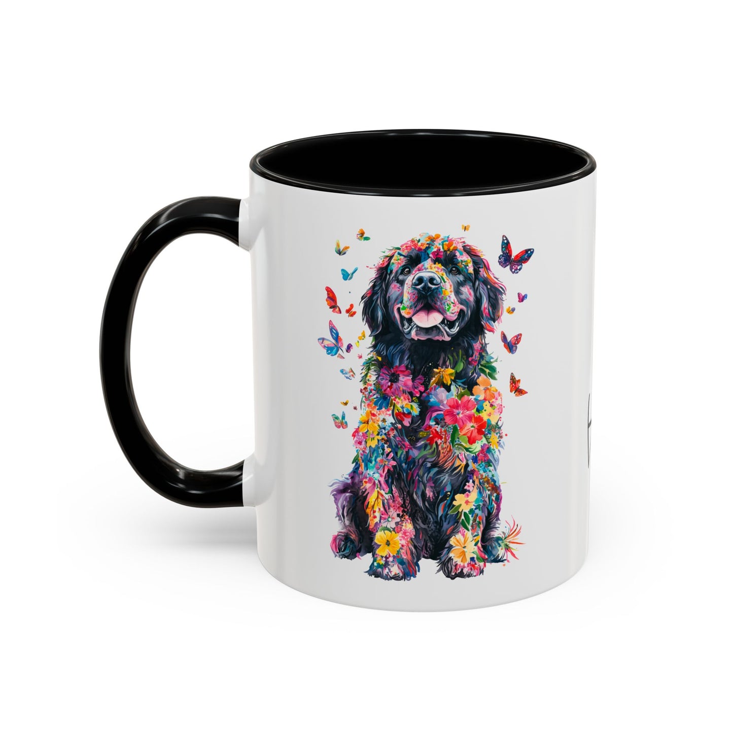 Newfoundland Personalized Colorful Accent Mugs, 11oz