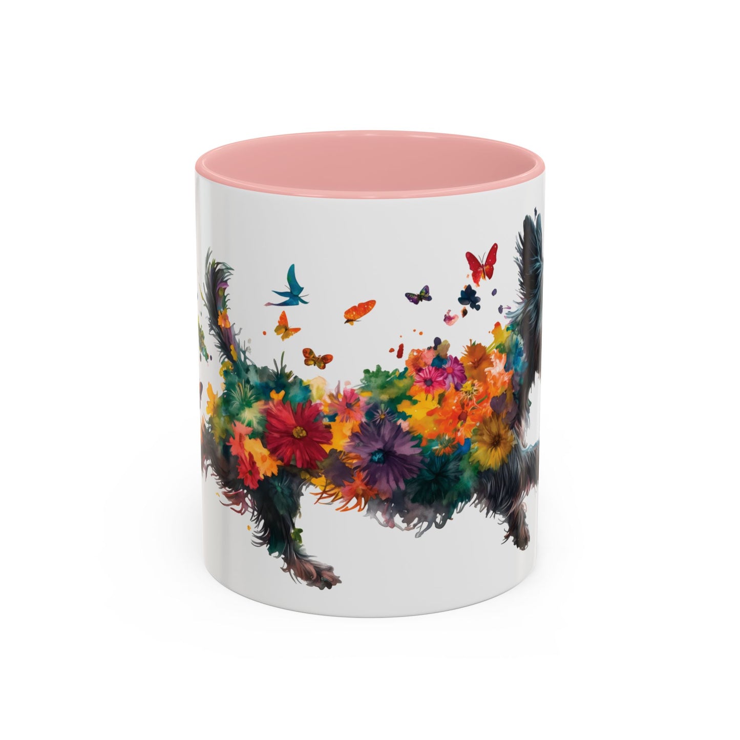 Scottish Terrier Personalized Accent Mugs, 11oz
