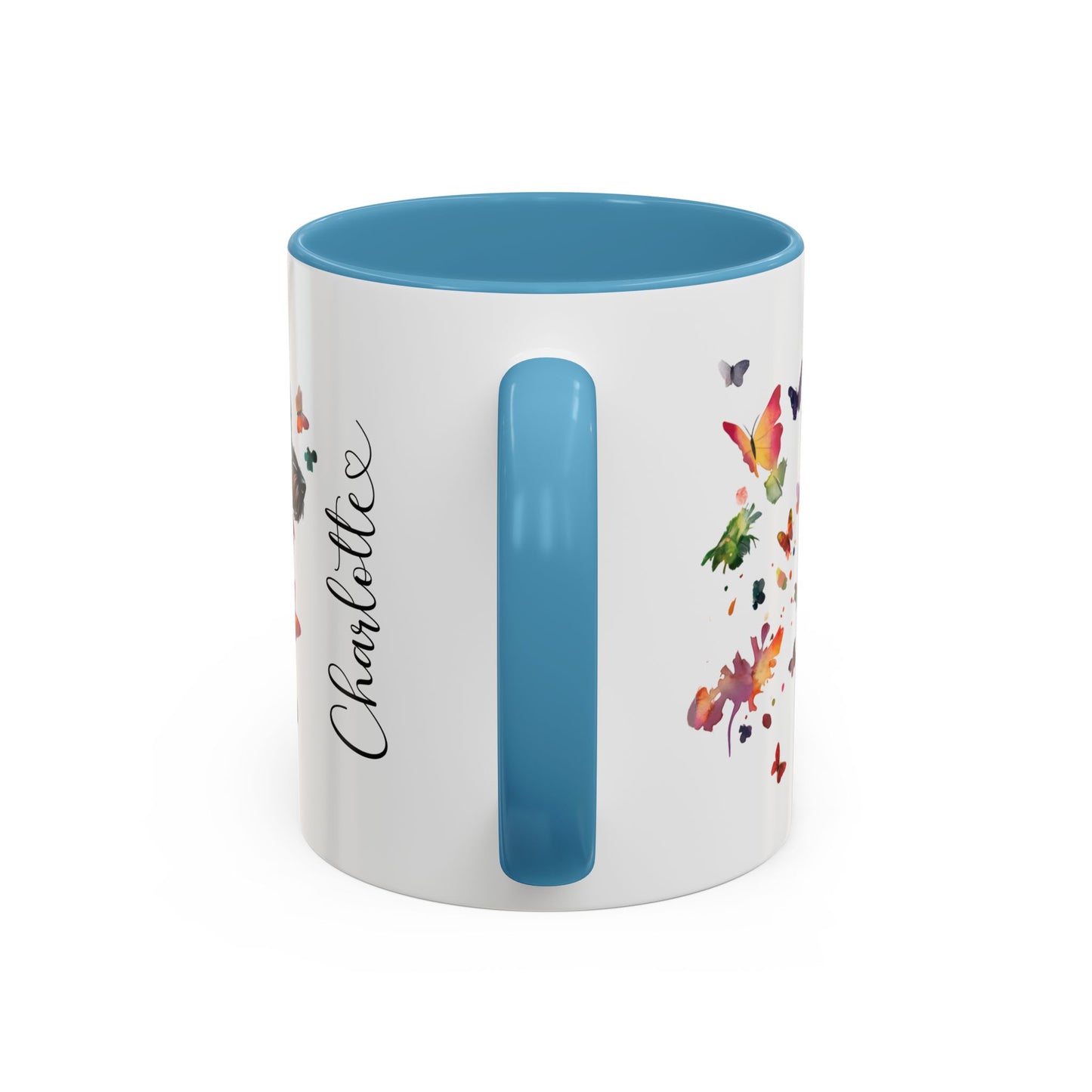 Scottish Terrier Personalized Accent Mugs, 11oz