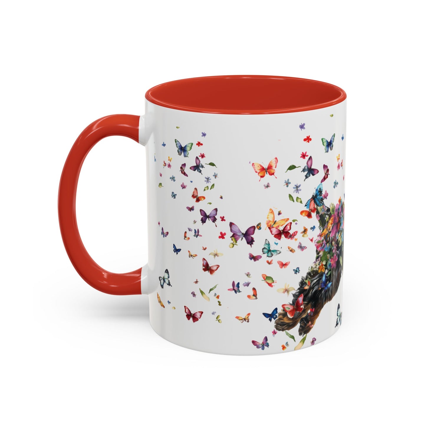English Cocker Spaniel #4 Personalized Accent Mugs, 11oz