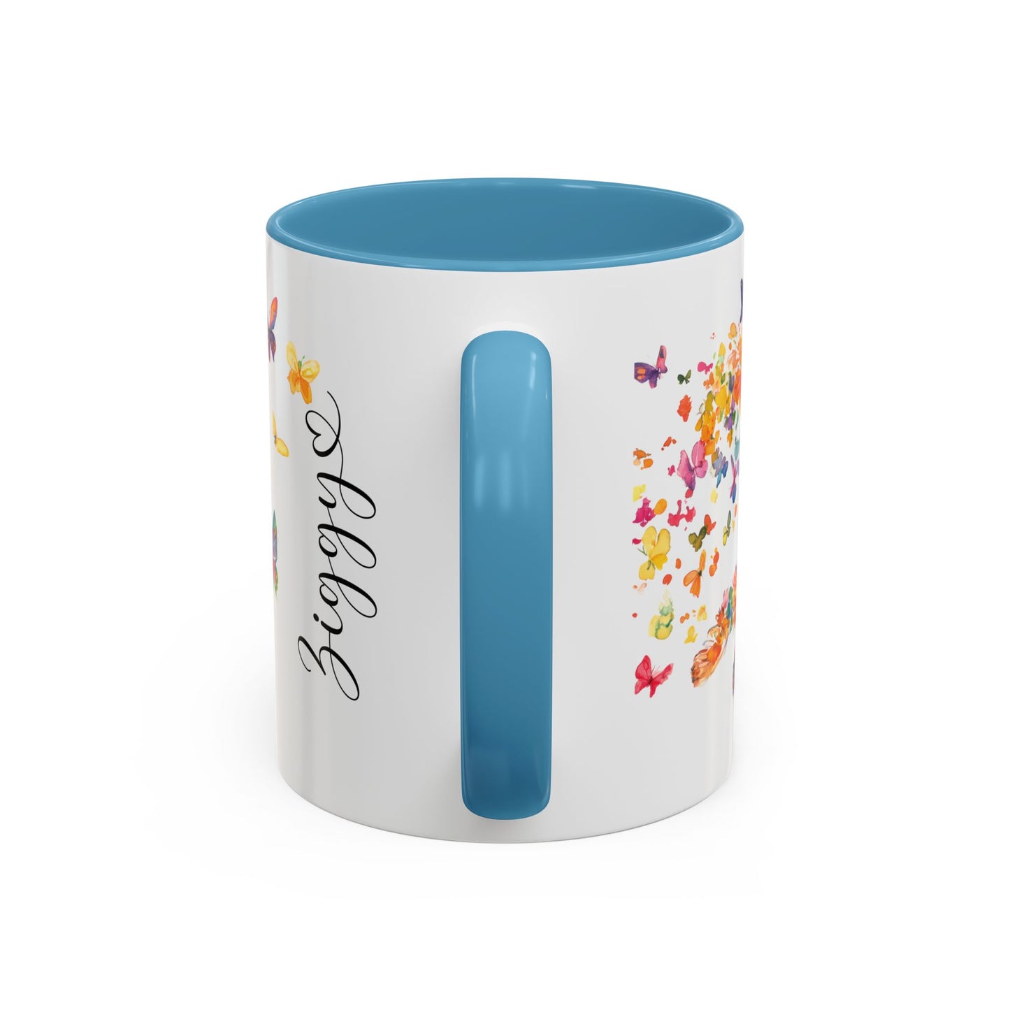 Cavalier King Charles Spaniel Personalized Accent Mugs, 11oz