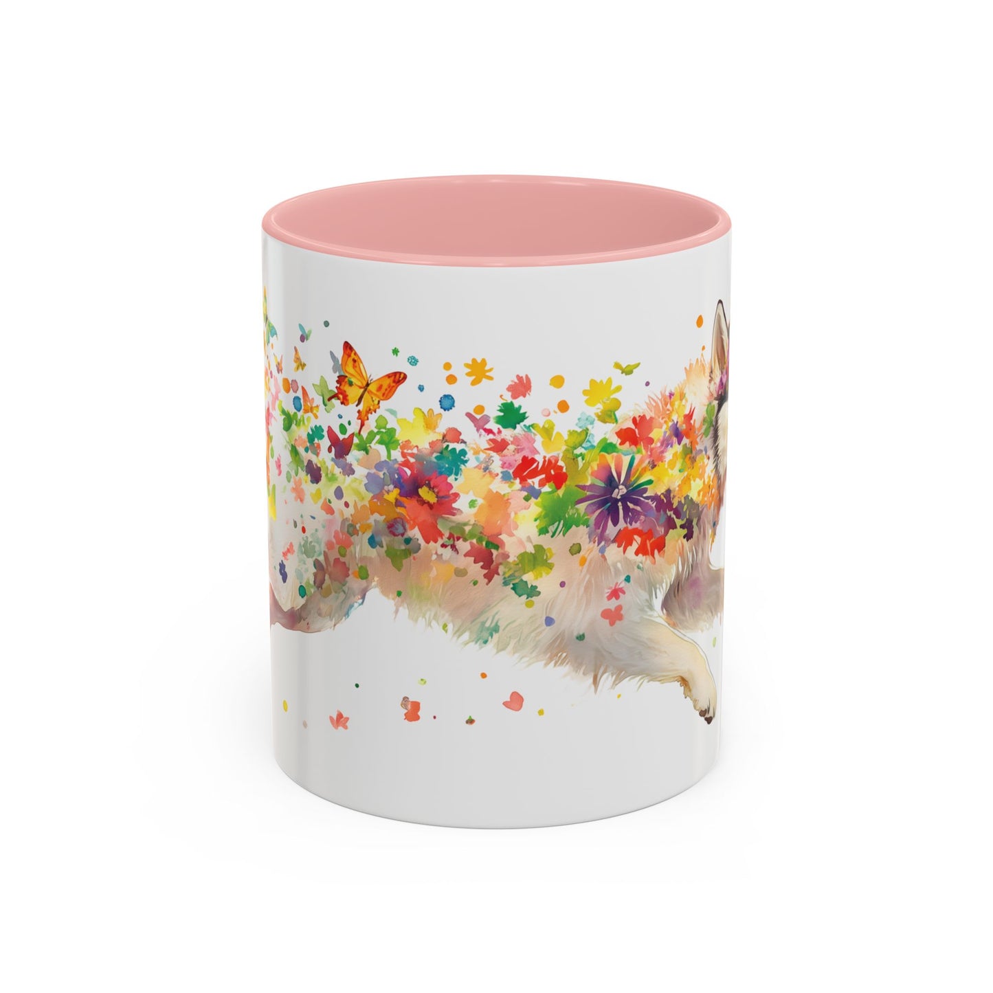 Malamute Personalized Accent Mugs, 11oz