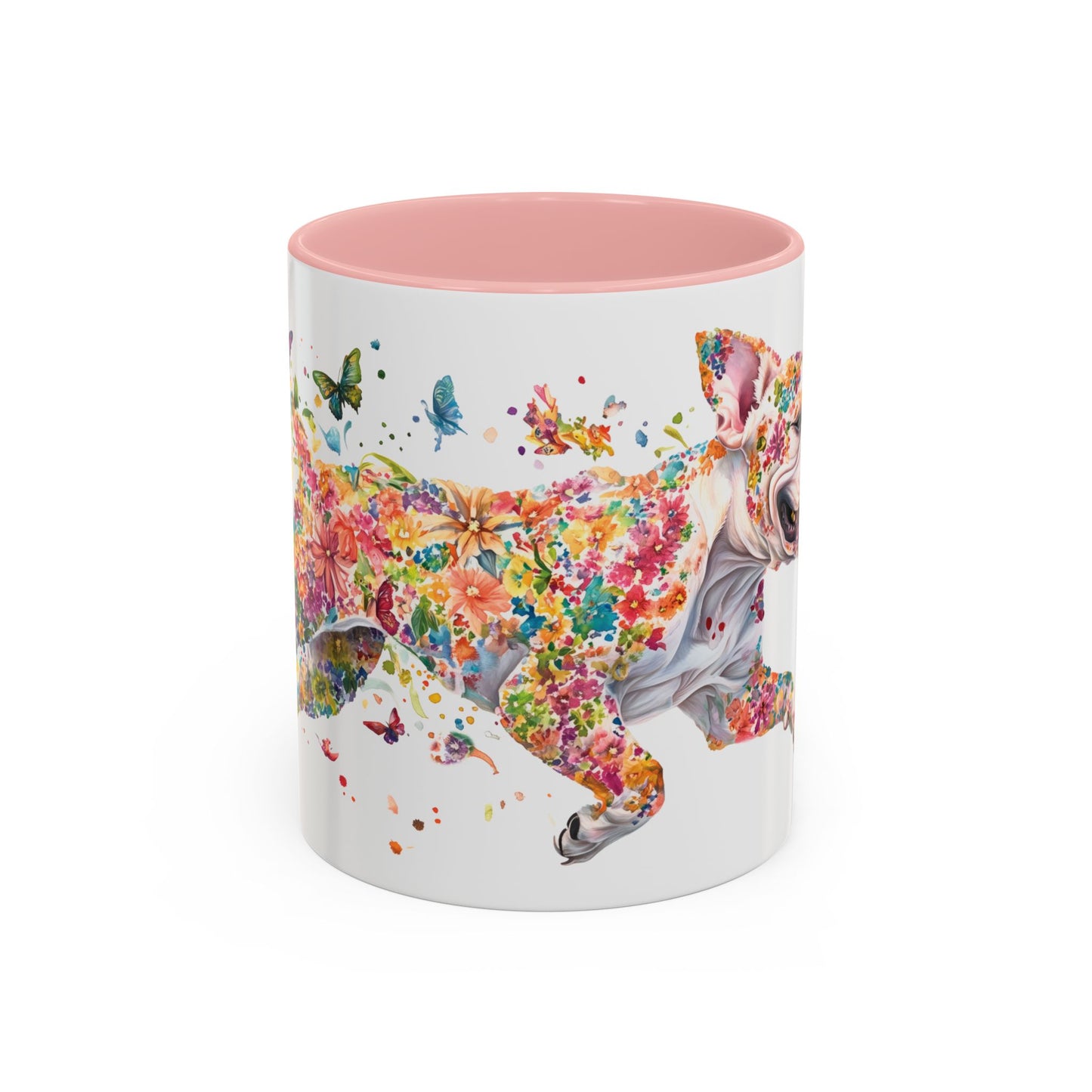 American Bulldog Personalized Accent Mugs, 11oz