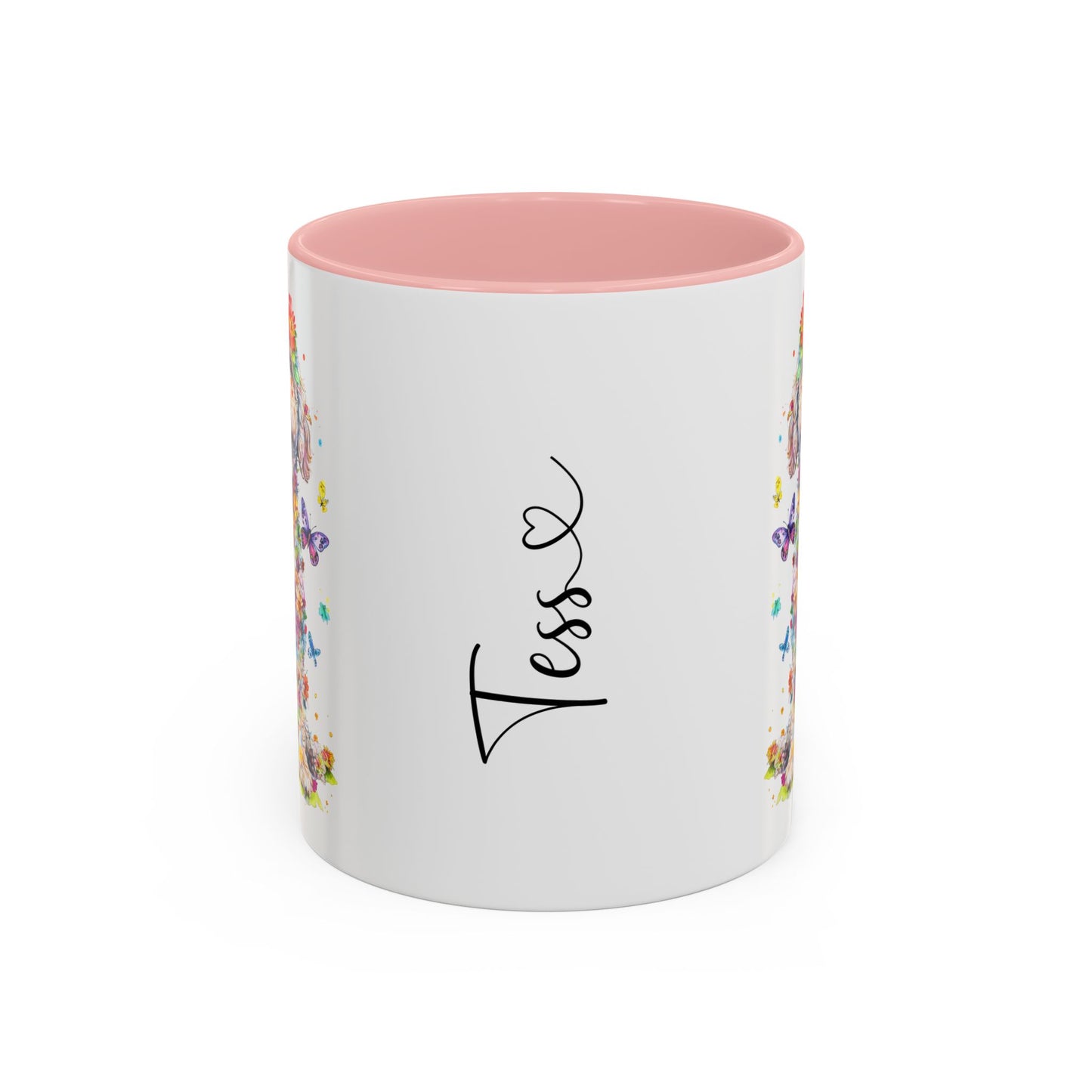 Golden Doodle / Groodle Personalized Colorful Accent Mugs, 11oz