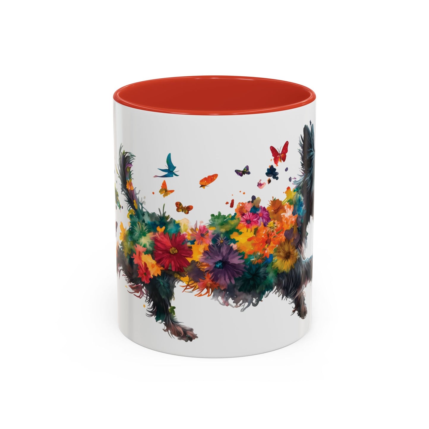 Scottish Terrier Personalized Accent Mugs, 11oz