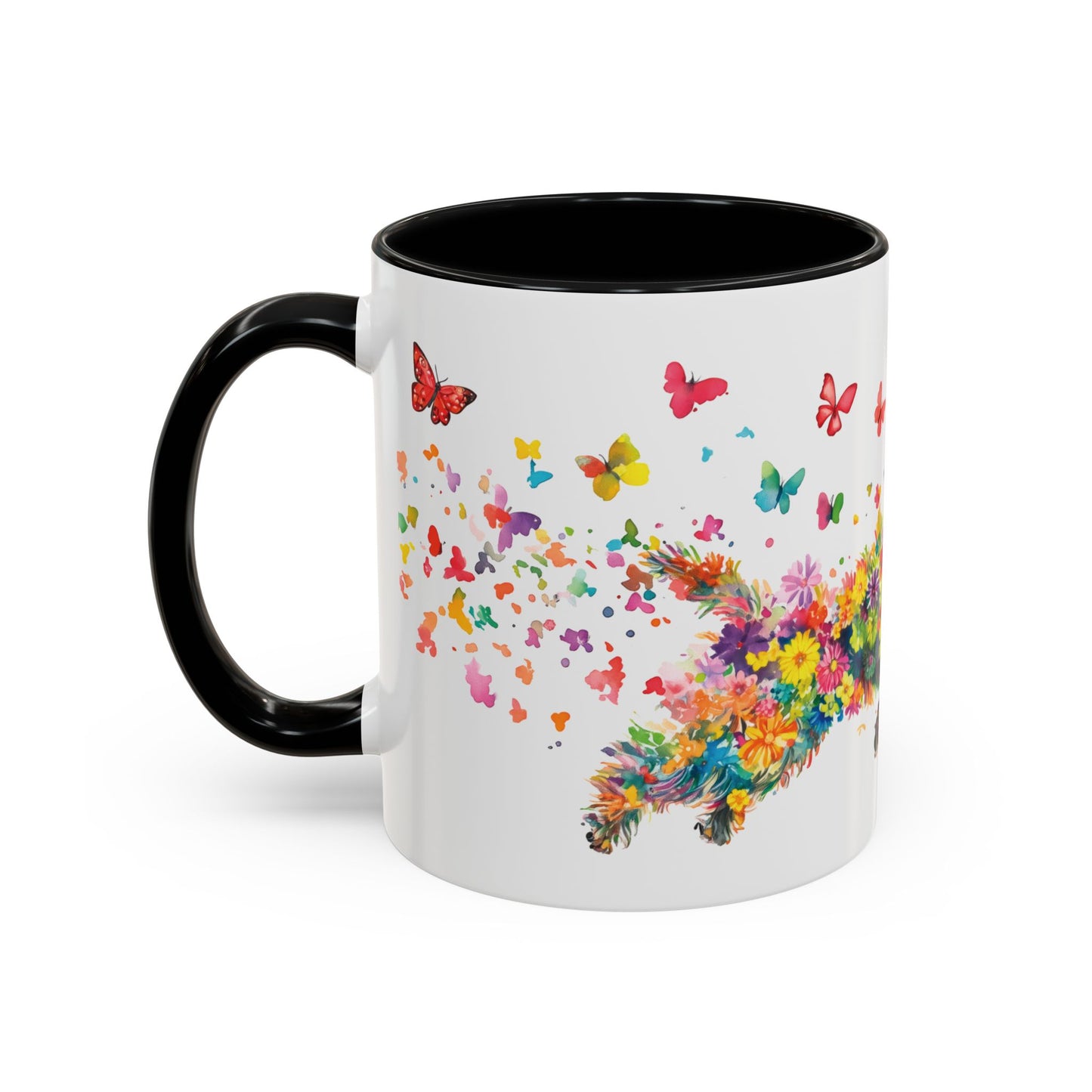 Yorkshire Terrier Personalized Accent Mugs, 11oz