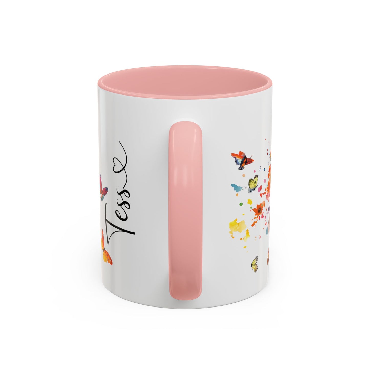 Border Collie Blue Merle, Personalized Accent Mugs, 11oz