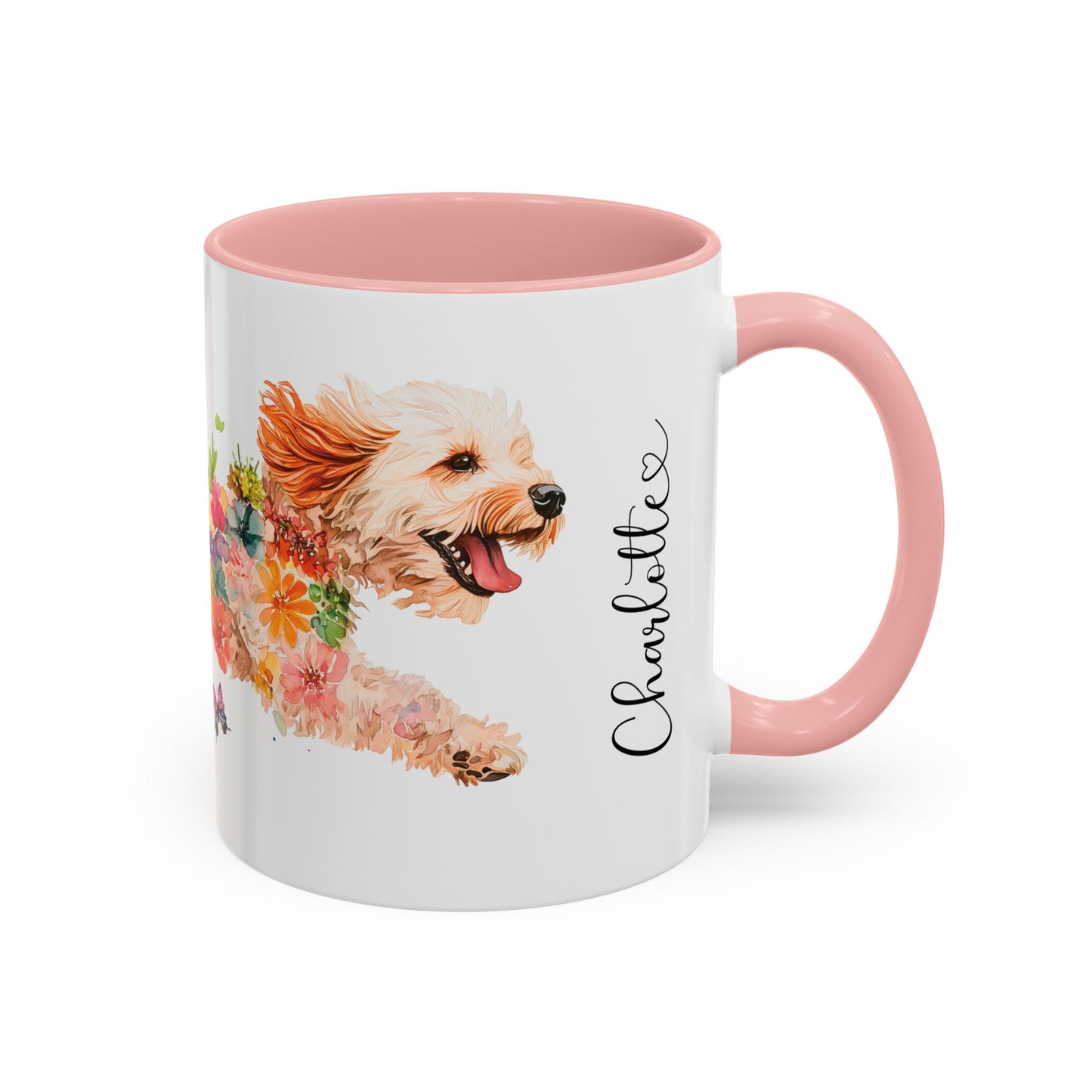 Cockapoo Personalized Accent Mugs, 11oz