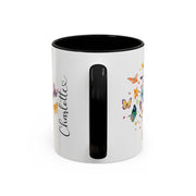 Peekingese #2 Personalized Accent Mugs, 11oz