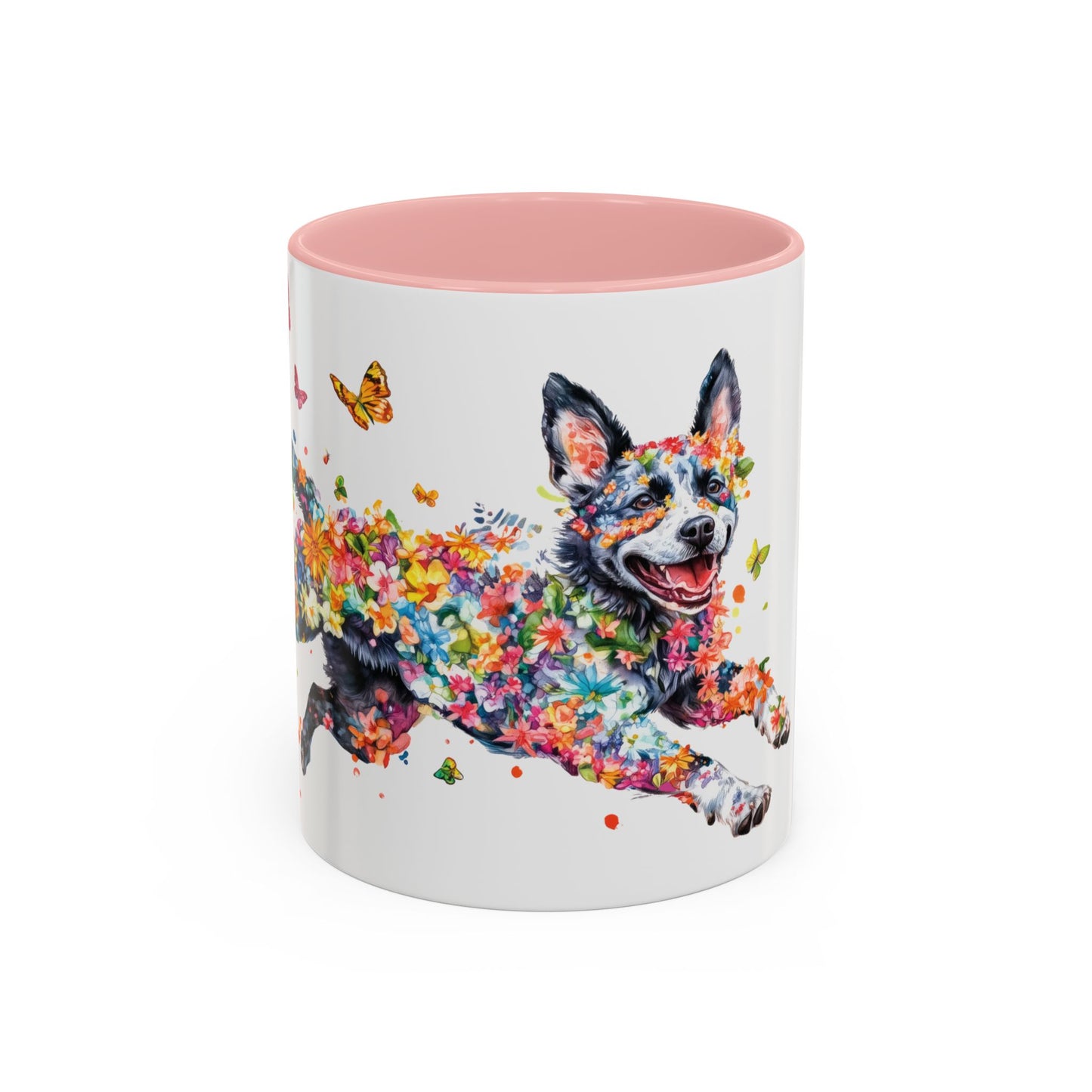 Australian cattle dog (Blue Heeler) Personalized Accent Mugs, 11oz