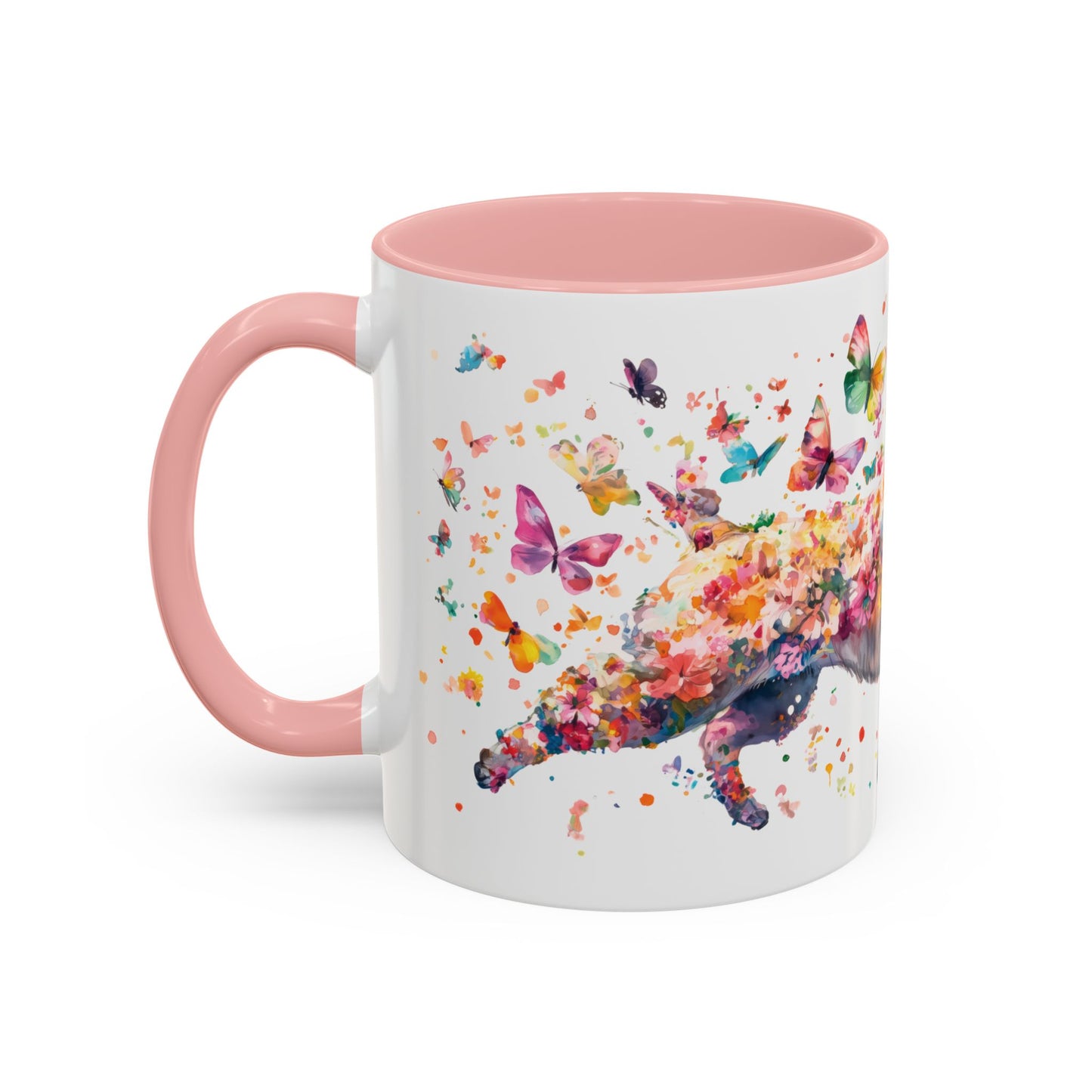Pug Personalized Accent Mugs, 11oz