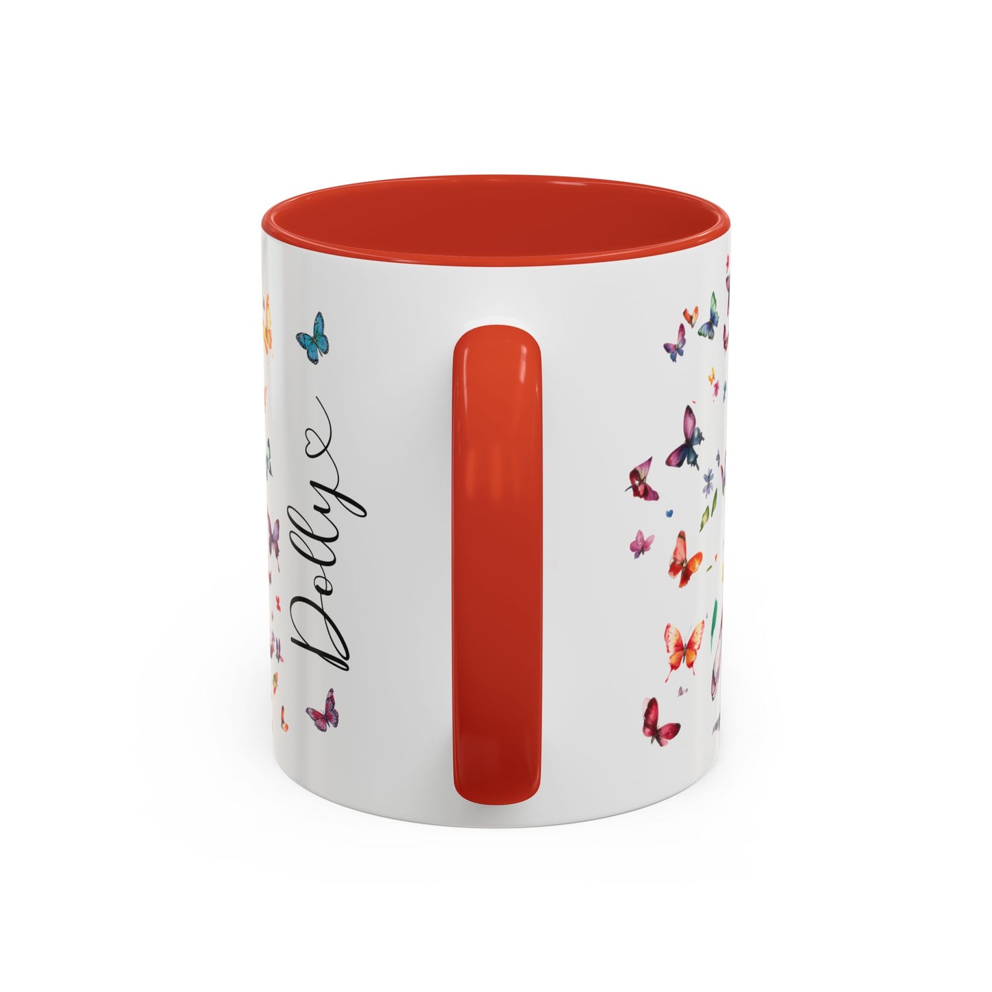 Boston Terrier #4, Personalized Accent Mugs, 11oz