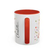 Peekingese #3 Personalized Accent Mugs, 11oz