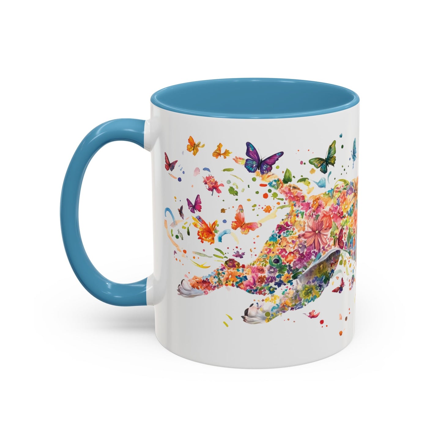American Bulldog Personalized Accent Mugs, 11oz