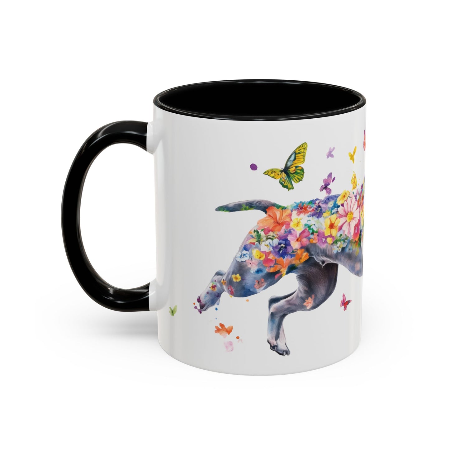 Staffordshire Terrier Personalized Accent Mugs, 11oz
