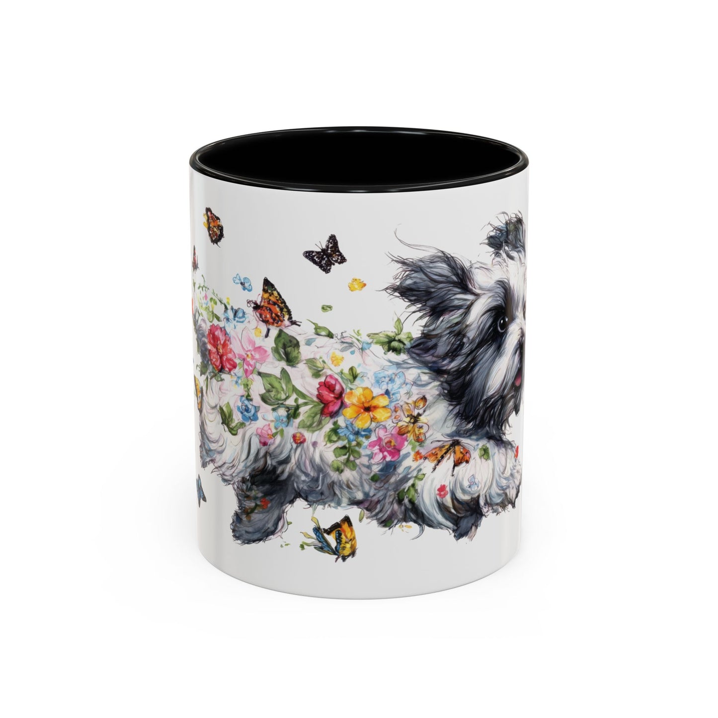 Coton De Tulear Personalized Accent Mugs, 11oz