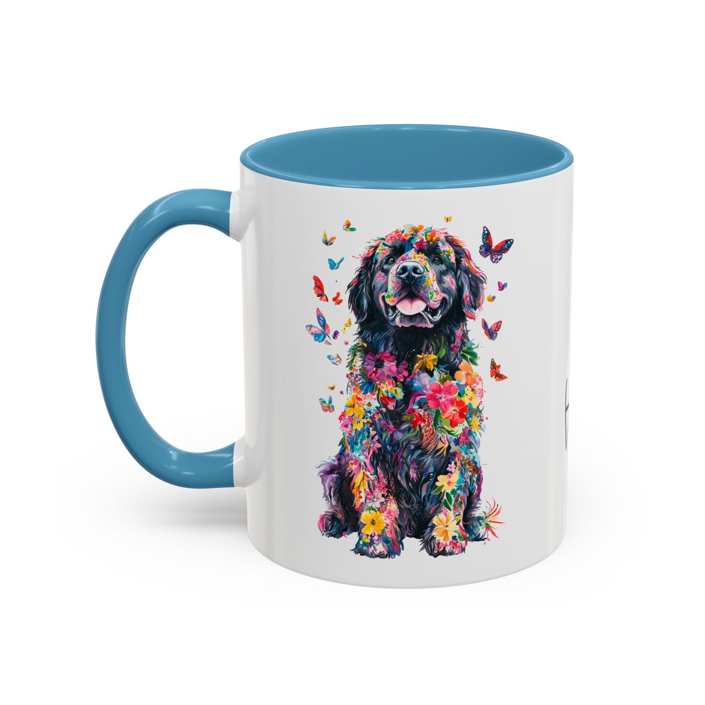 Newfoundland Personalized Colorful Accent Mugs, 11oz