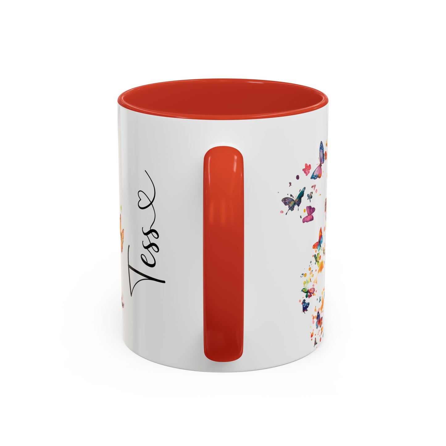 Sable & White Boxer Personalized Accent Mugs, 11oz