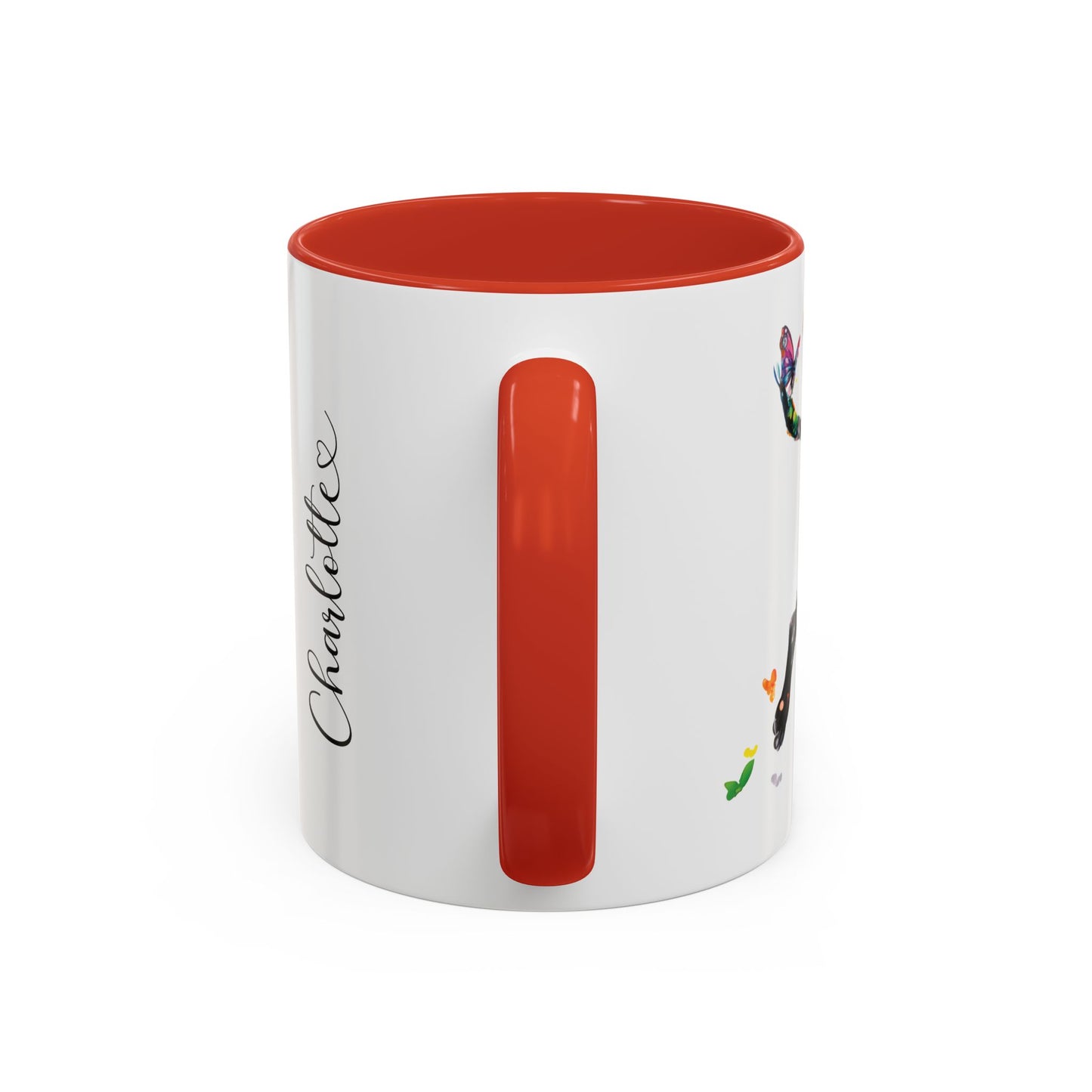 Pointador #2 Personalized Accent Mugs, 11oz