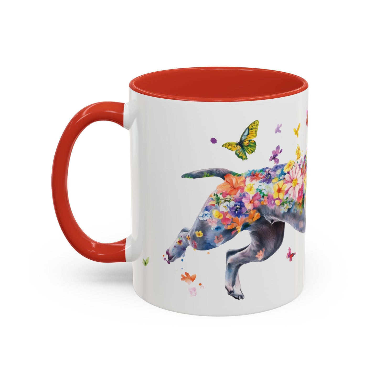 Staffordshire Terrier Personalized Accent Mugs, 11oz