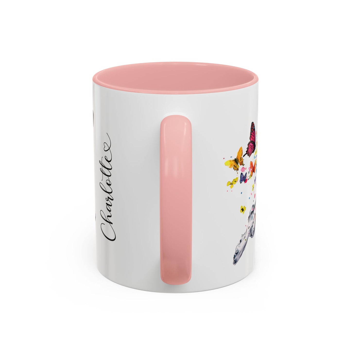 English Setter #4 Personalized Accent Mugs, 11oz