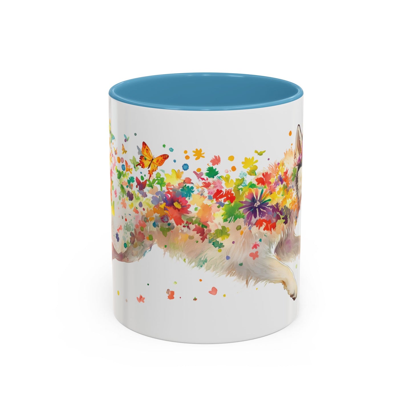 Malamute Personalized Accent Mugs, 11oz