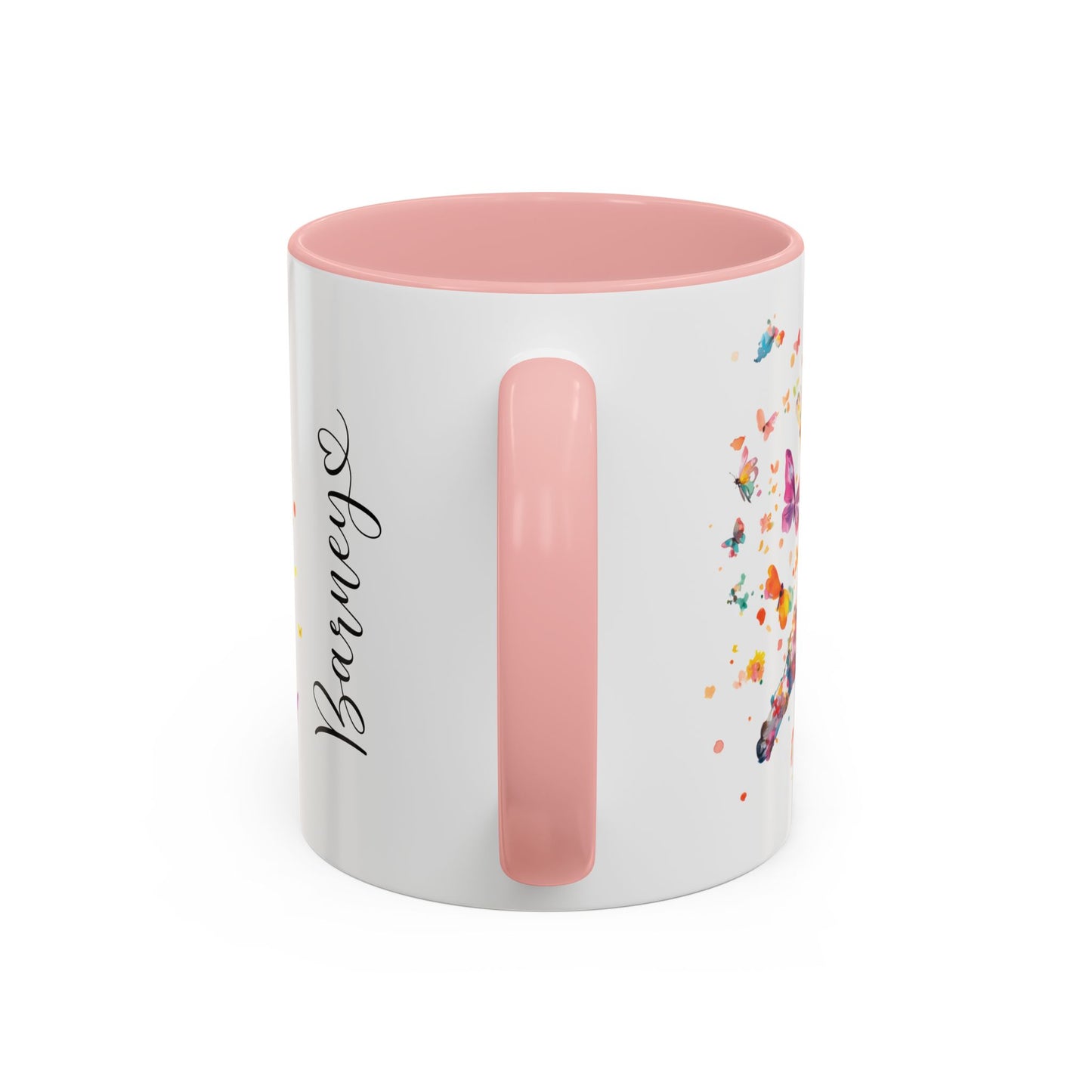 Pug Personalized Accent Mugs, 11oz
