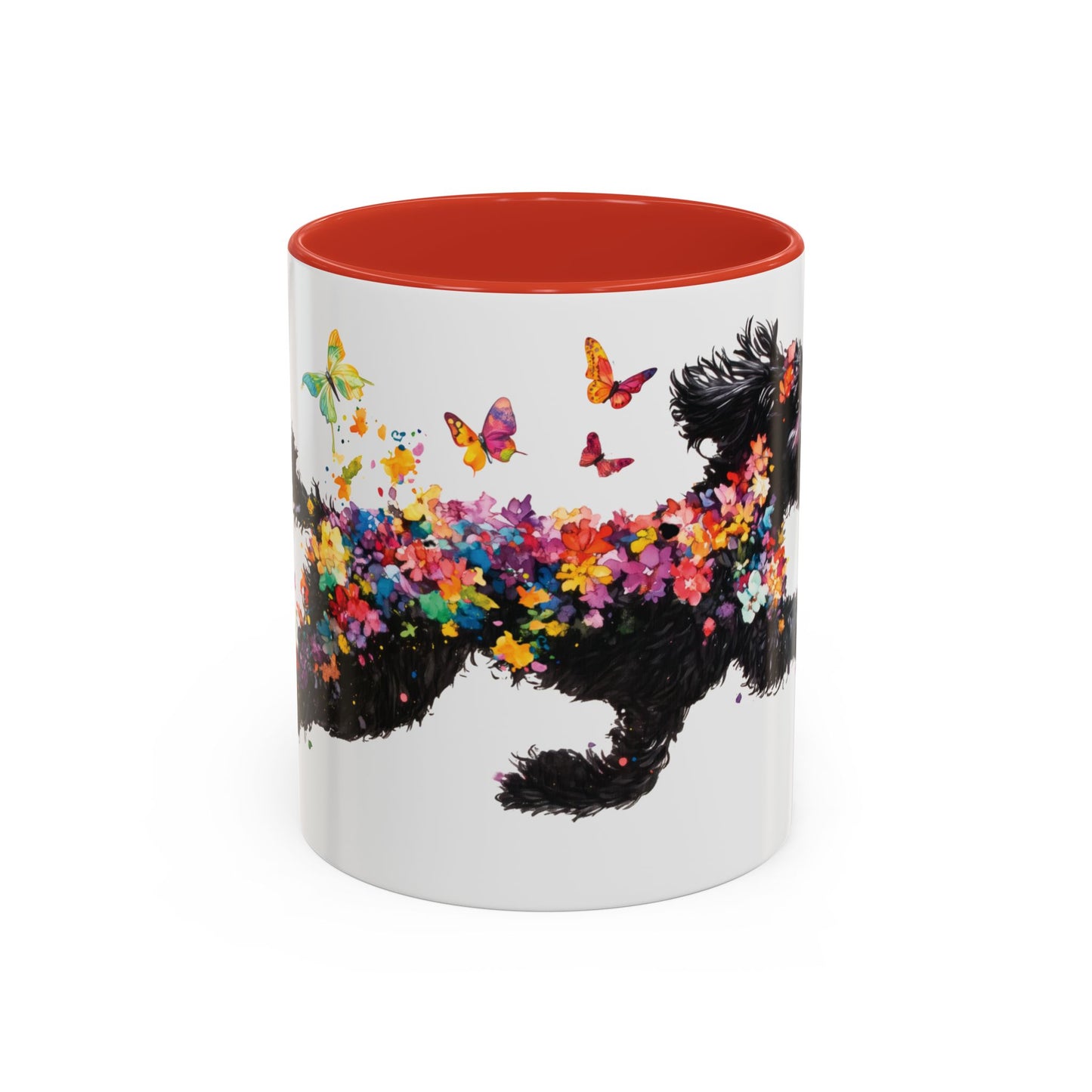 Cavoodle/Cavapoo #1 Personalized Accent Mugs, 11oz
