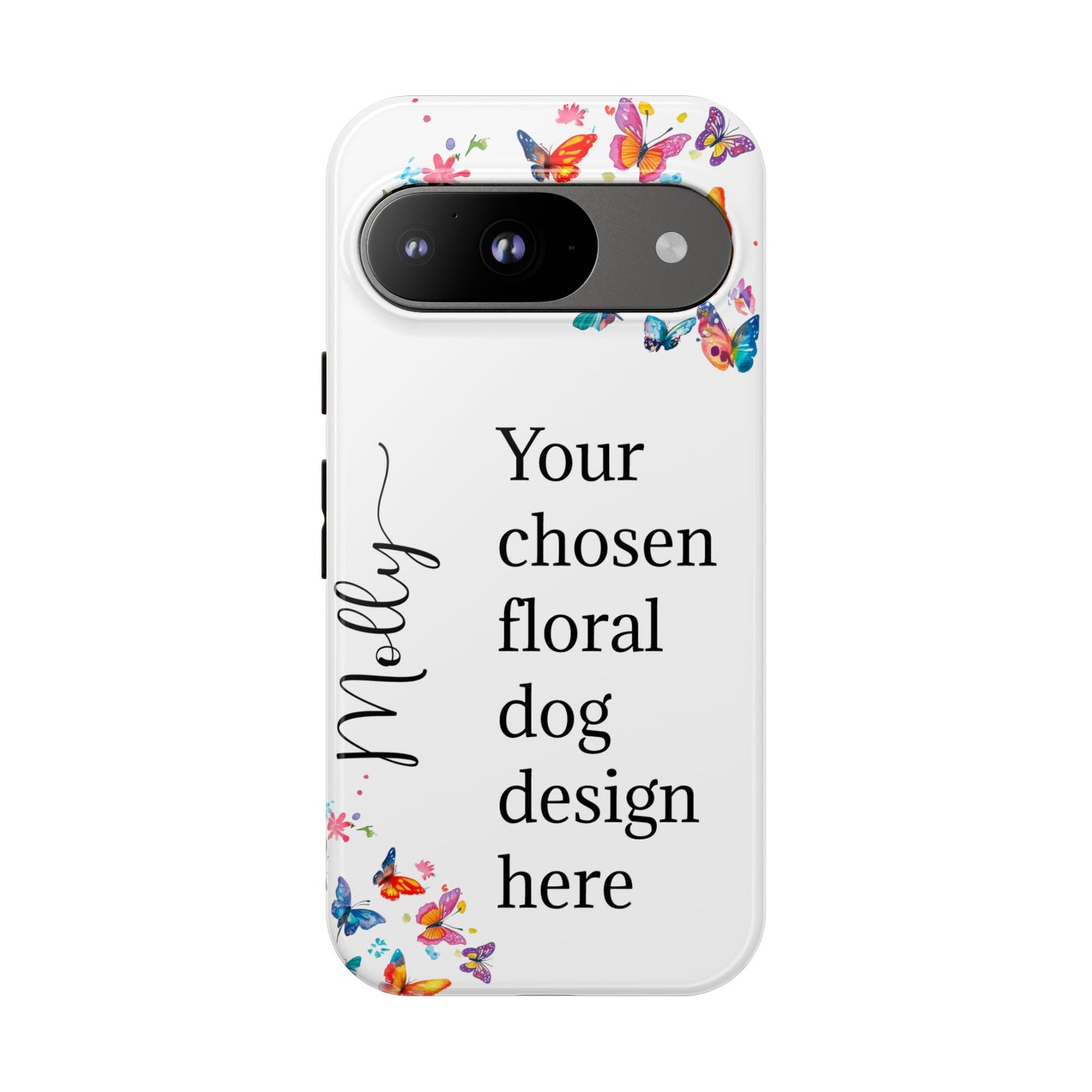 Phone Case, Personalized from ANY OF OUR DESIGNS - White case